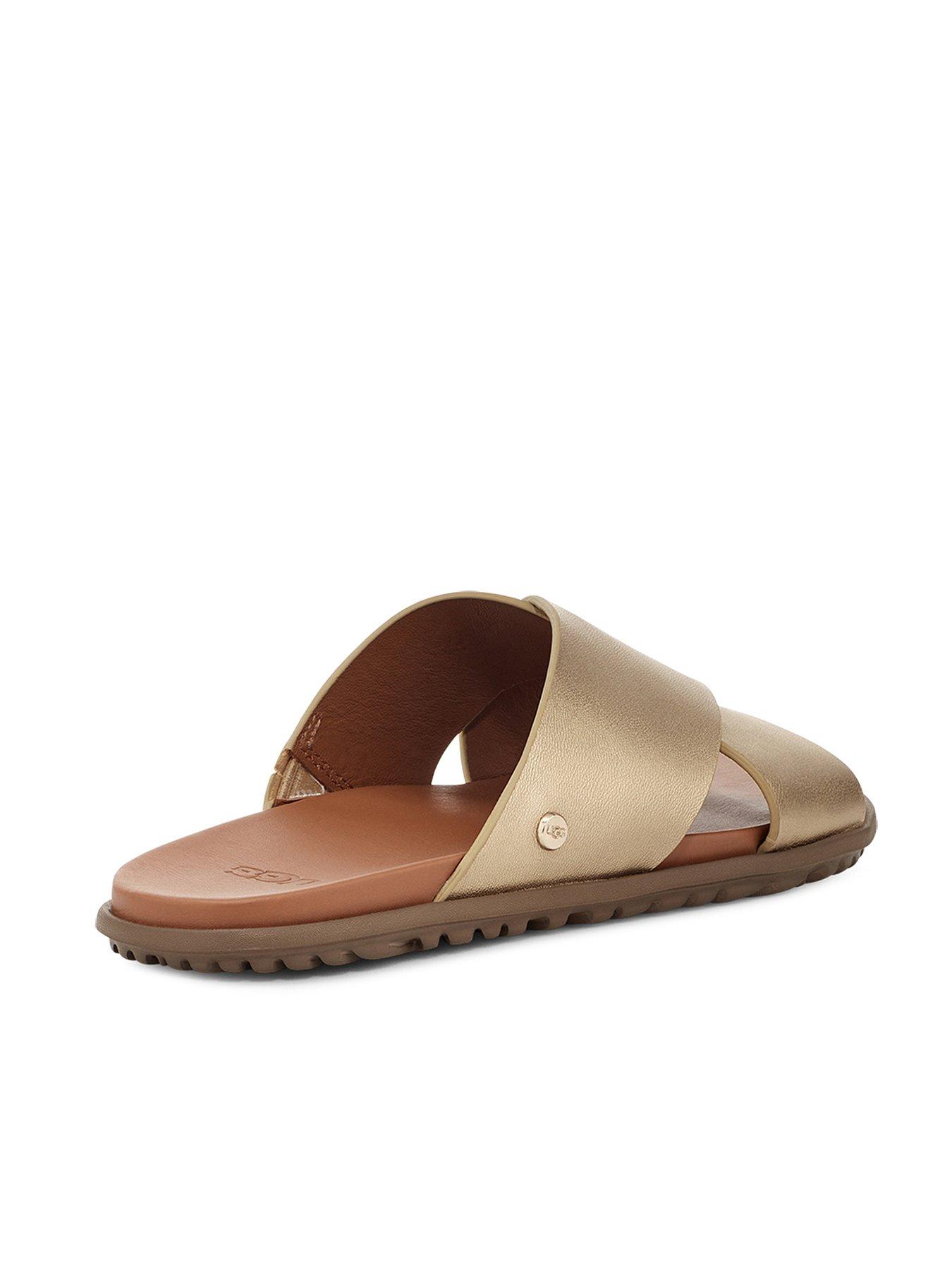 Ugg women's kari sale metallic flat sandal