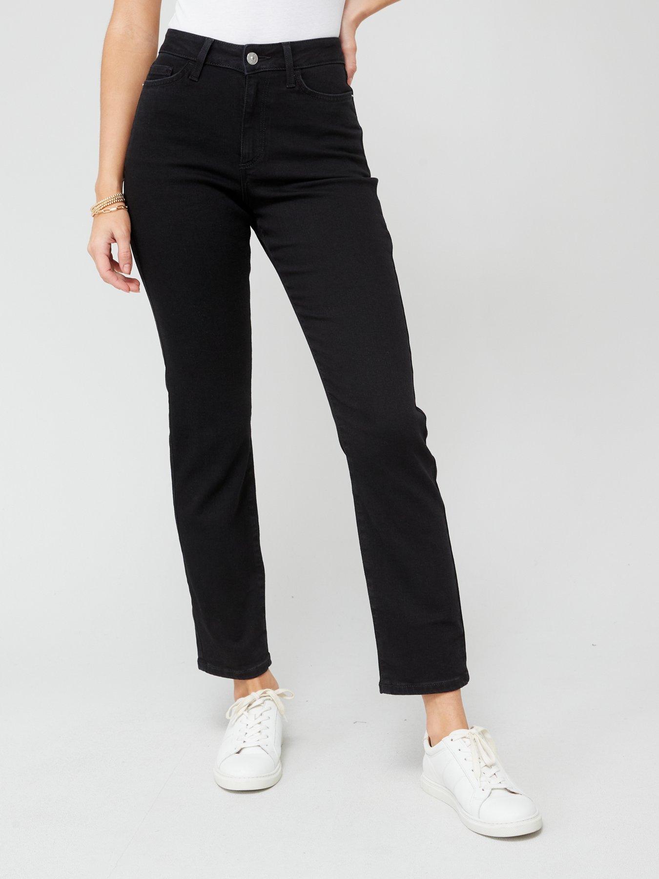 Black stretch hot sale jeans womens