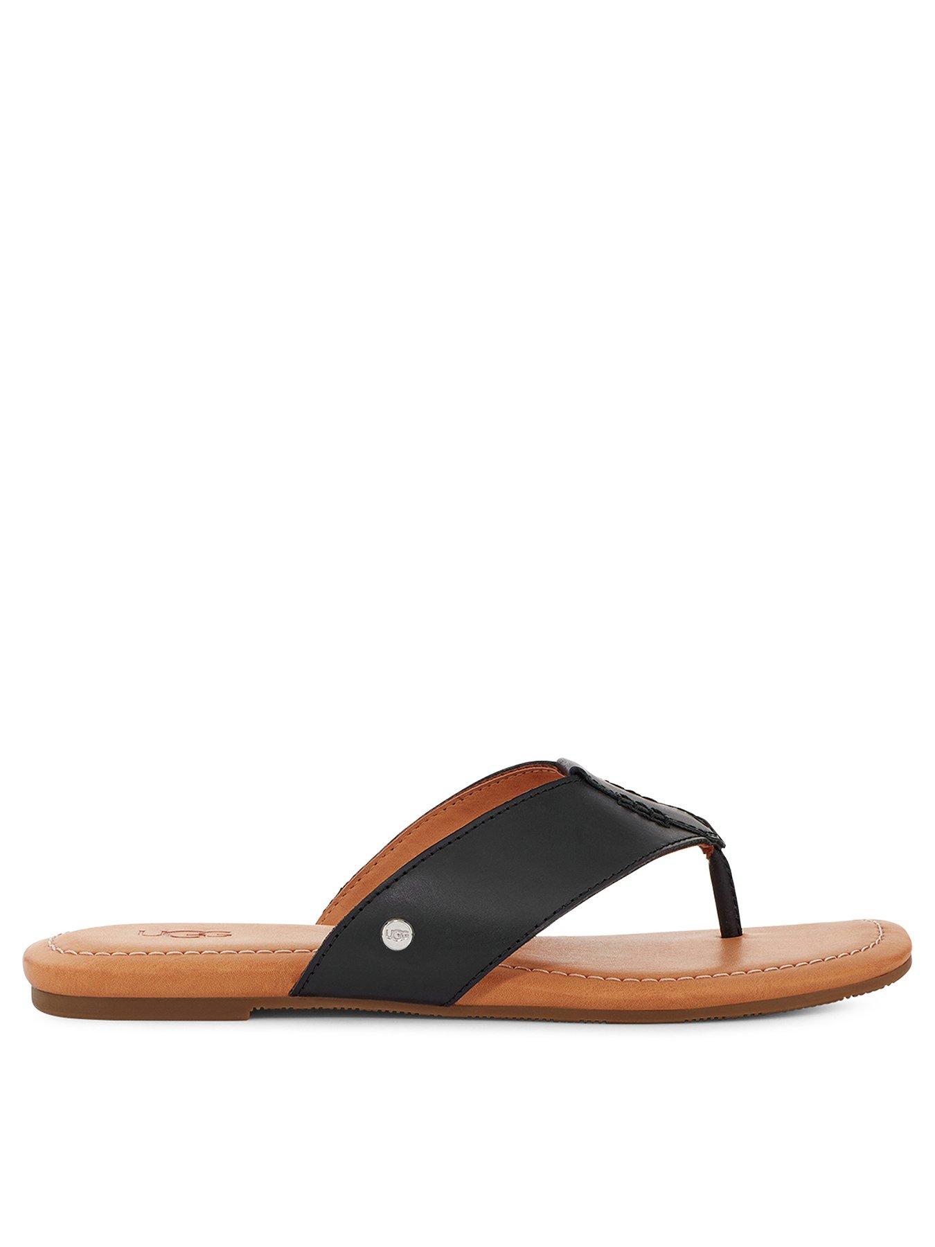 Ugg braided flip on sale flops