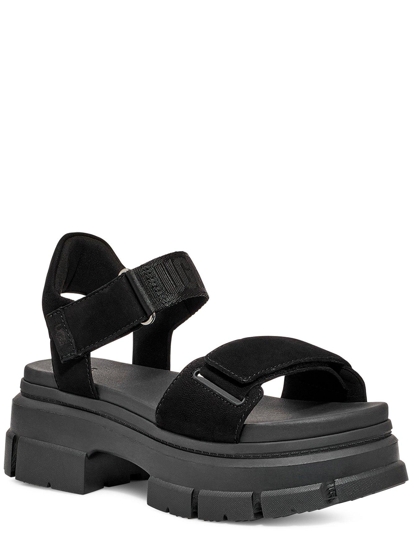 Ugg on sale wedges black