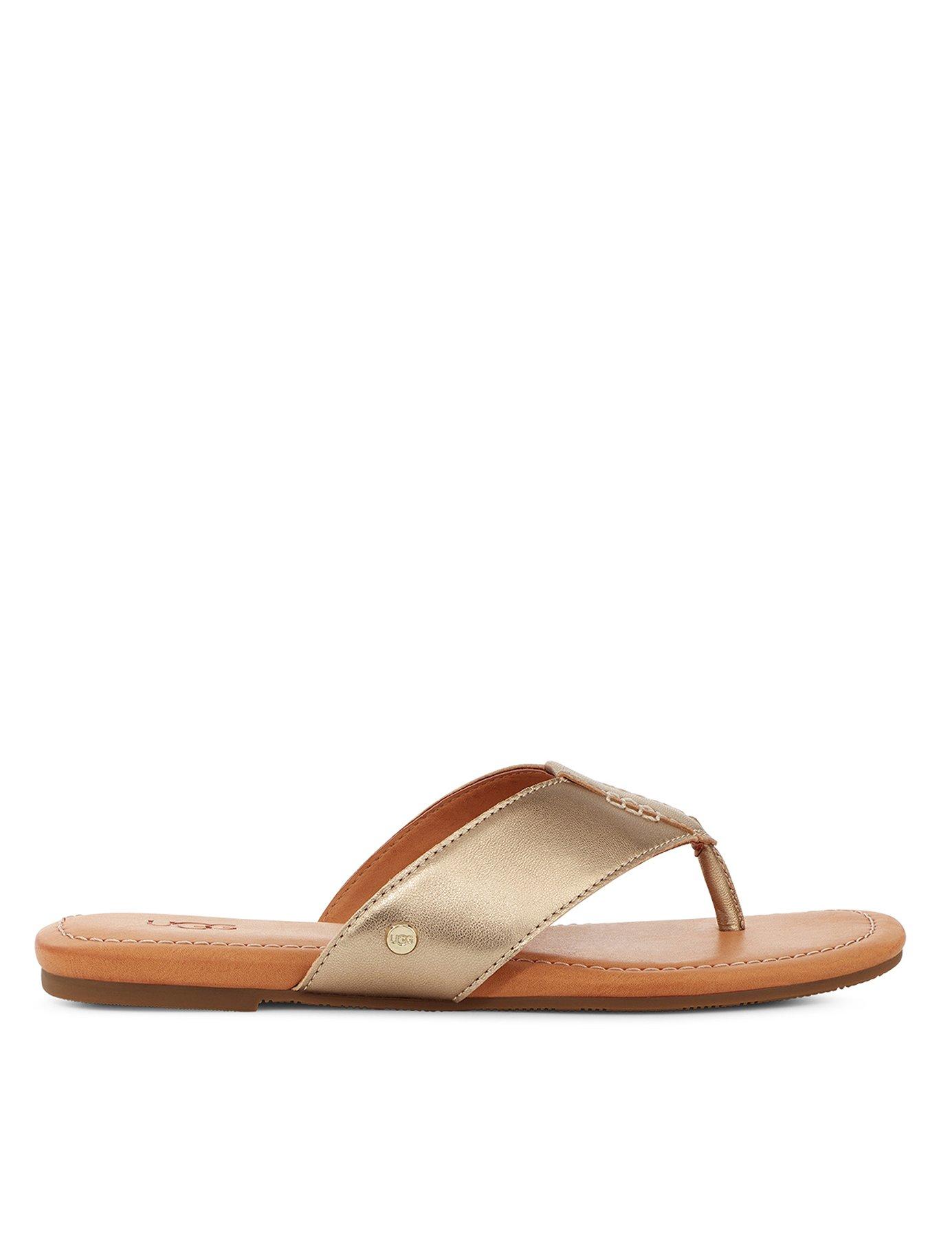 Womens ugg flip deals flops