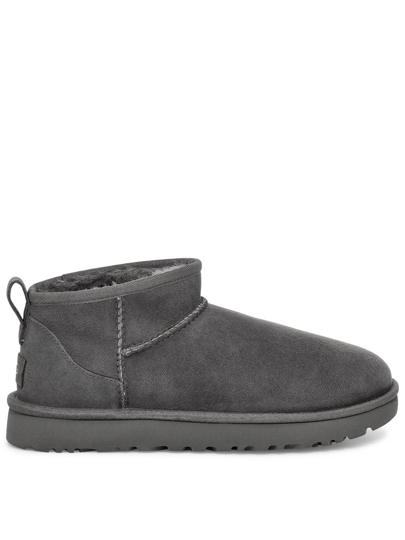 UGG Classic Ultra Mini Boots - Grey