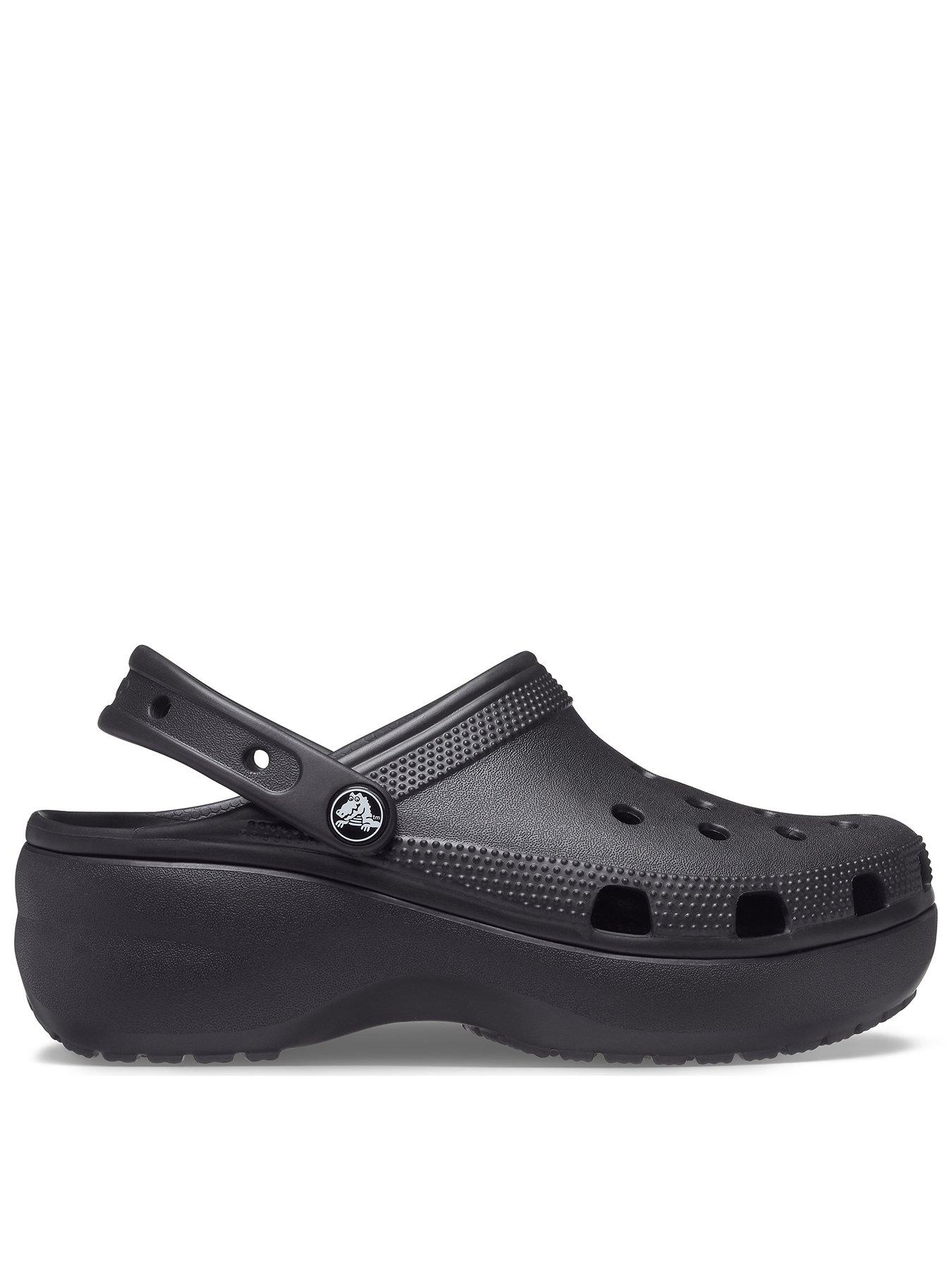 undefined Classic Platform Clog Wedge - Black
