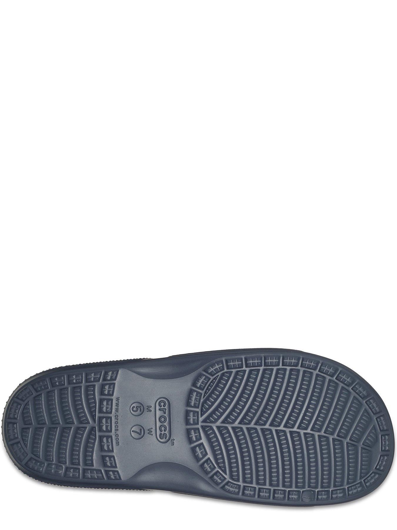 Crocs Classic Crocs Meta Scape Slide - Black | Very.co.uk