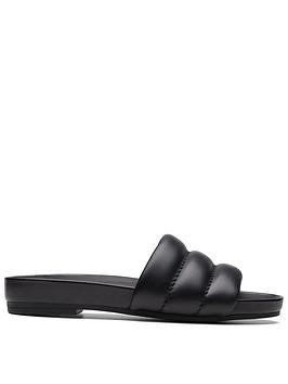 Clarks Pure Soft - Black Leather - Black Leather