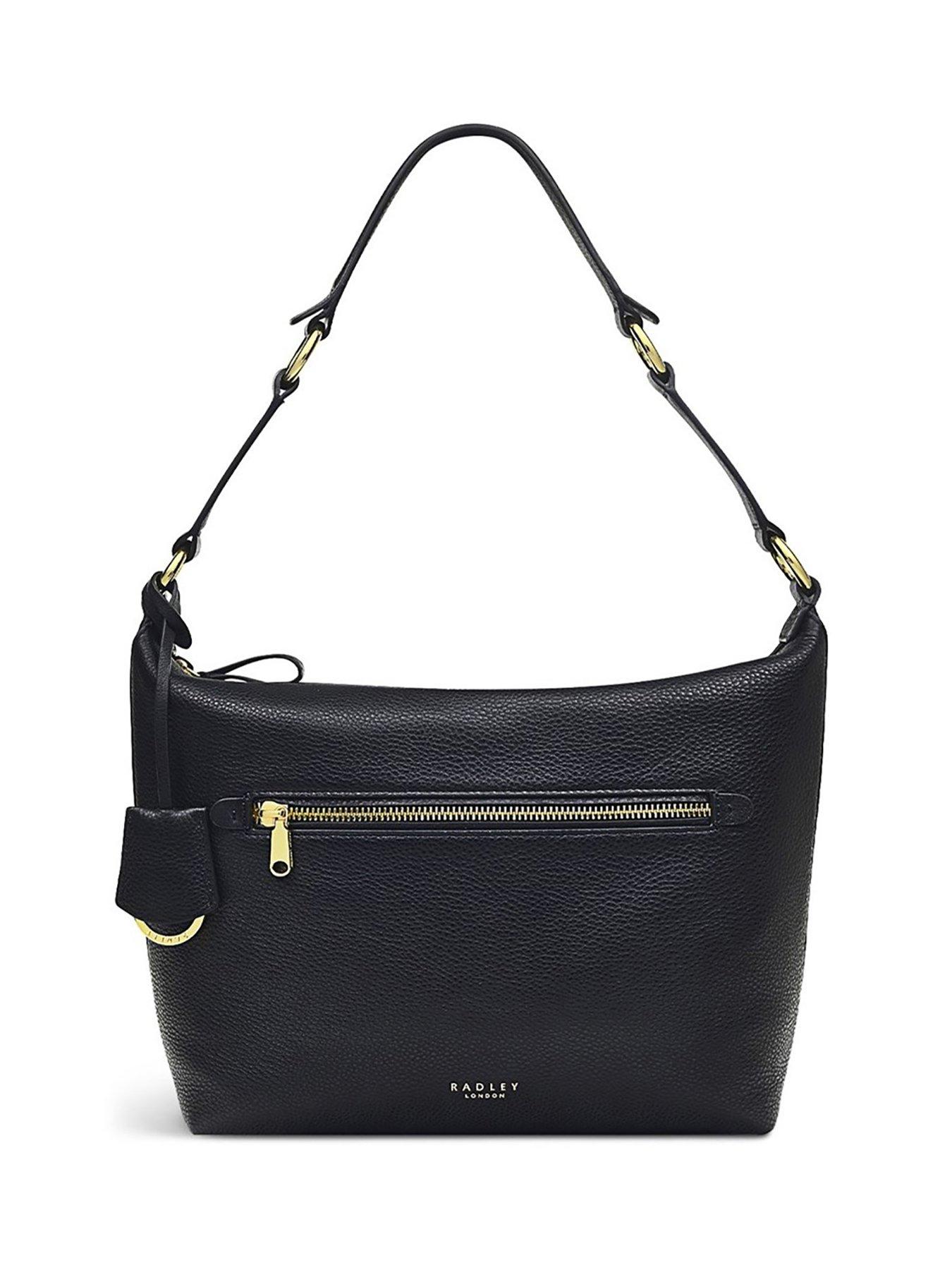 Radley Witham Road Medium Zip Top Shoulder Bag Black very.co.uk