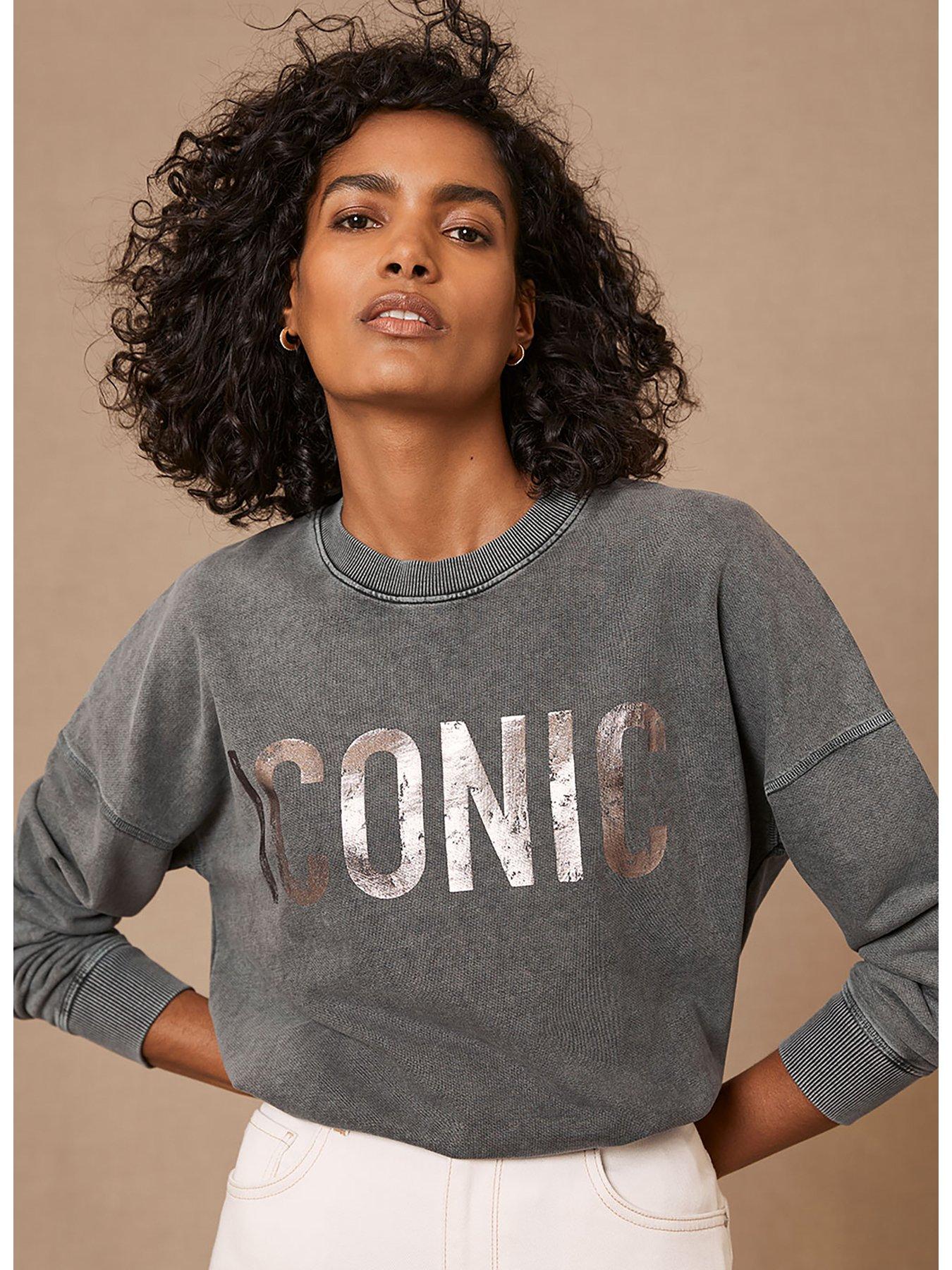 Iconic Motif Sweatshirt Grey