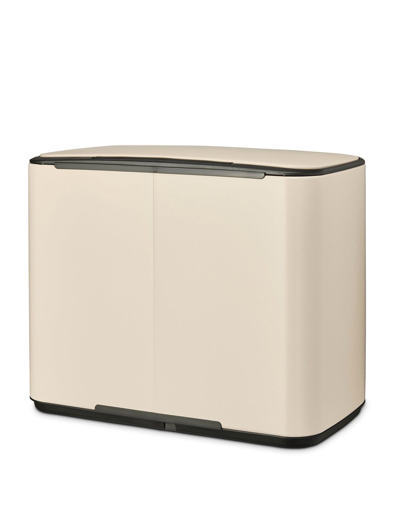 Product photograph of Brabantia Bo 11 11 11-litre Pedal Bin Ndash Beige from very.co.uk