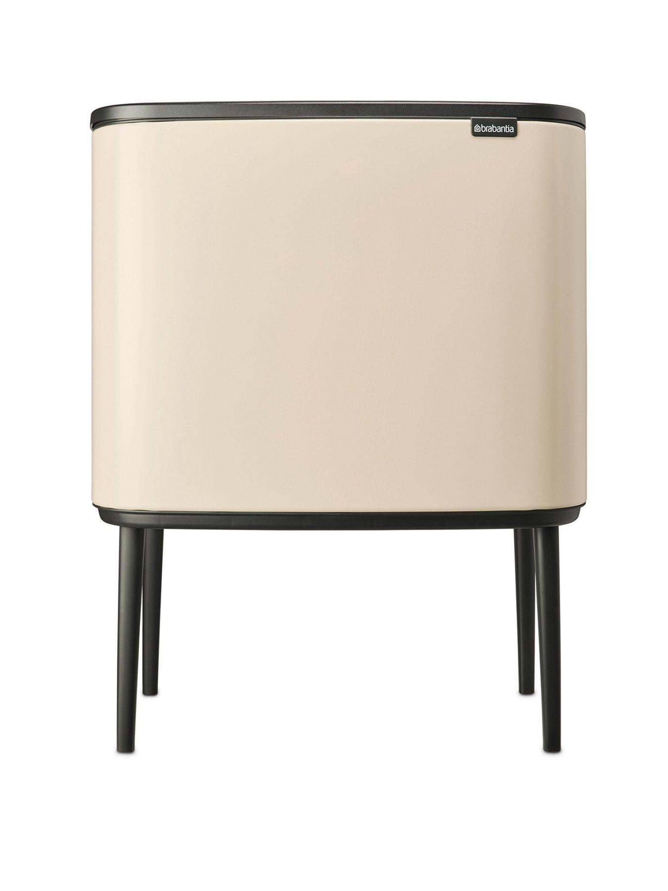 Product photograph of Brabantia Bo 36-litre Touch Bin Ndash Beige from very.co.uk