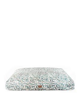 Product photograph of Morris Co Morris Amp Co - Willow Bough Print Pet Mattress from very.co.uk