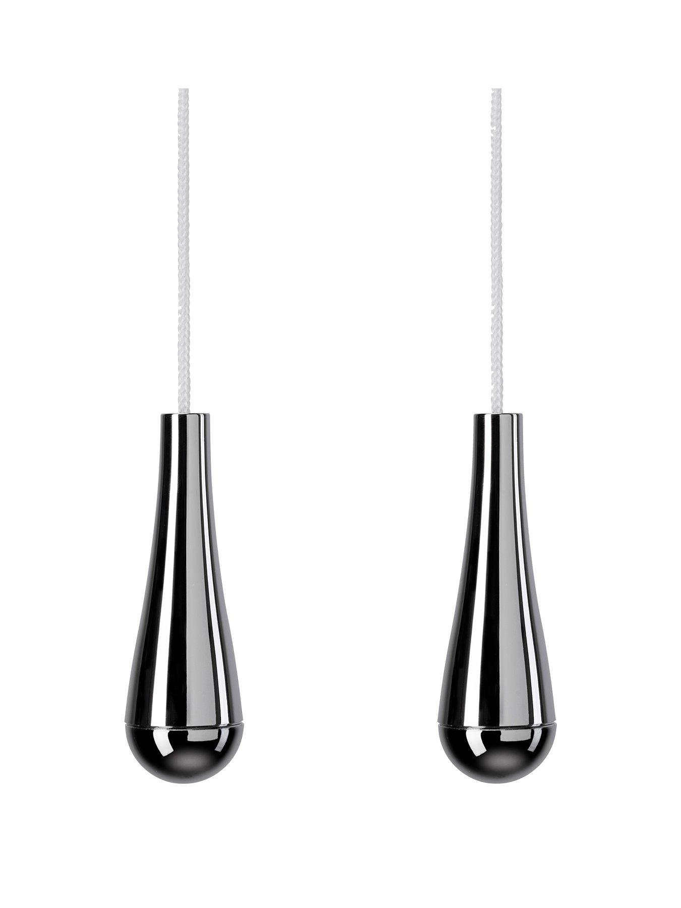 Croydex Teardrop Light Pull - 2 Pack