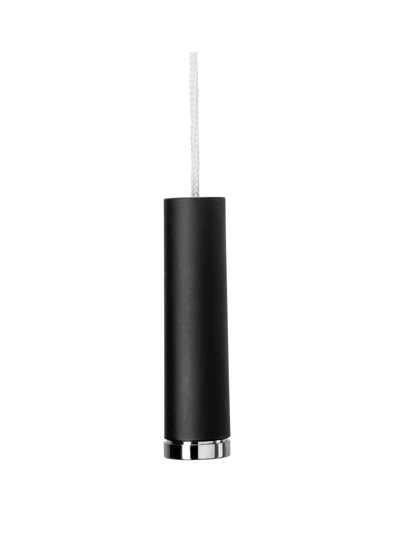 Product photograph of Croydex Noir Light Pull - 2 Pack from very.co.uk