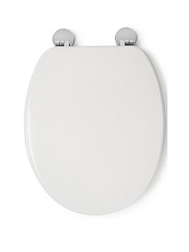 Product photograph of Croydex Kielder Flexi-fix Toilet Seat from very.co.uk