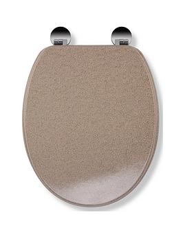 Product photograph of Croydex Dorney Flexi-fix Toilet Seat from very.co.uk