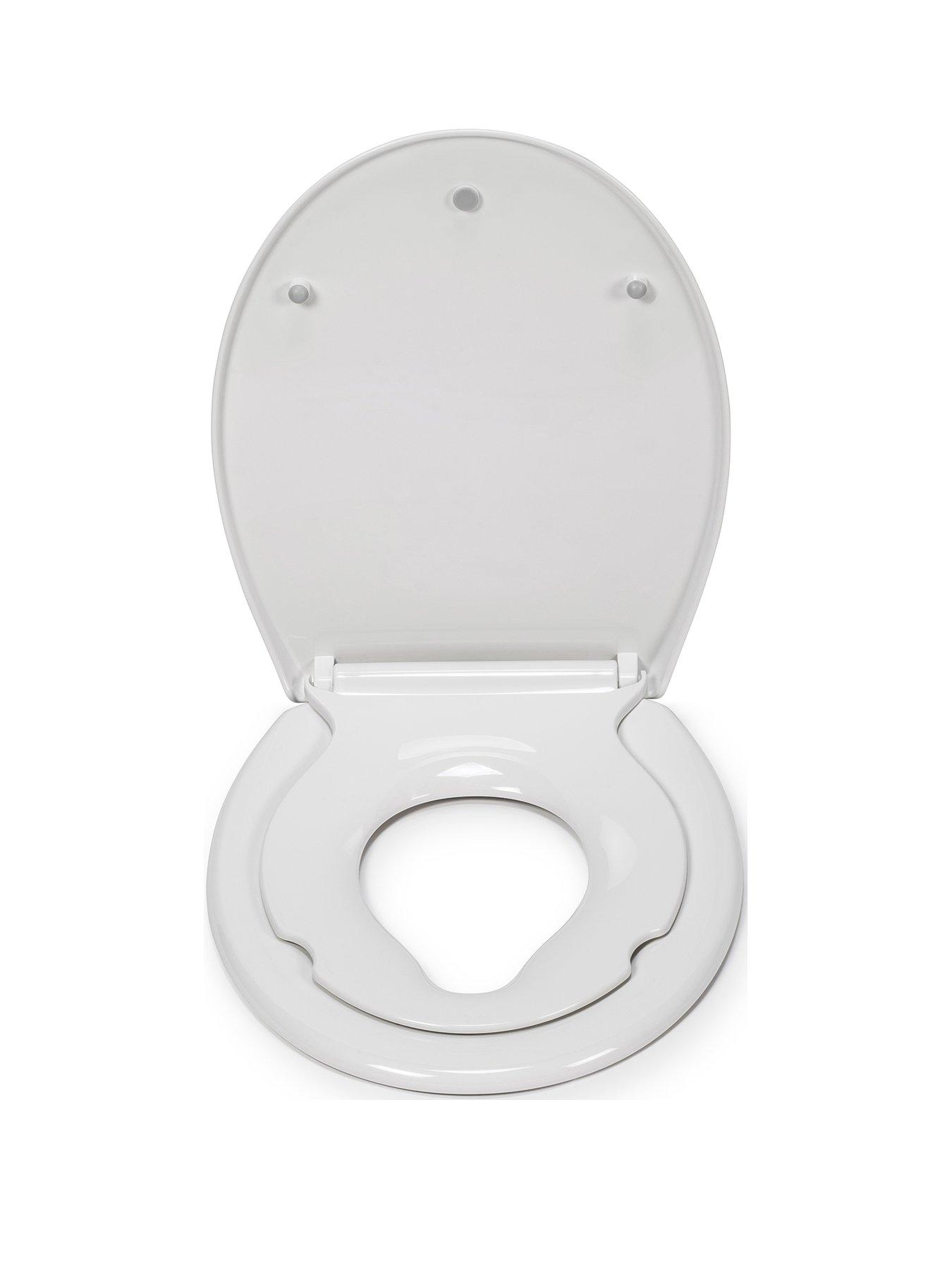 Image 2 of 6 of Croydex Lomond Stick 'n' Lock Family Toilet Seat