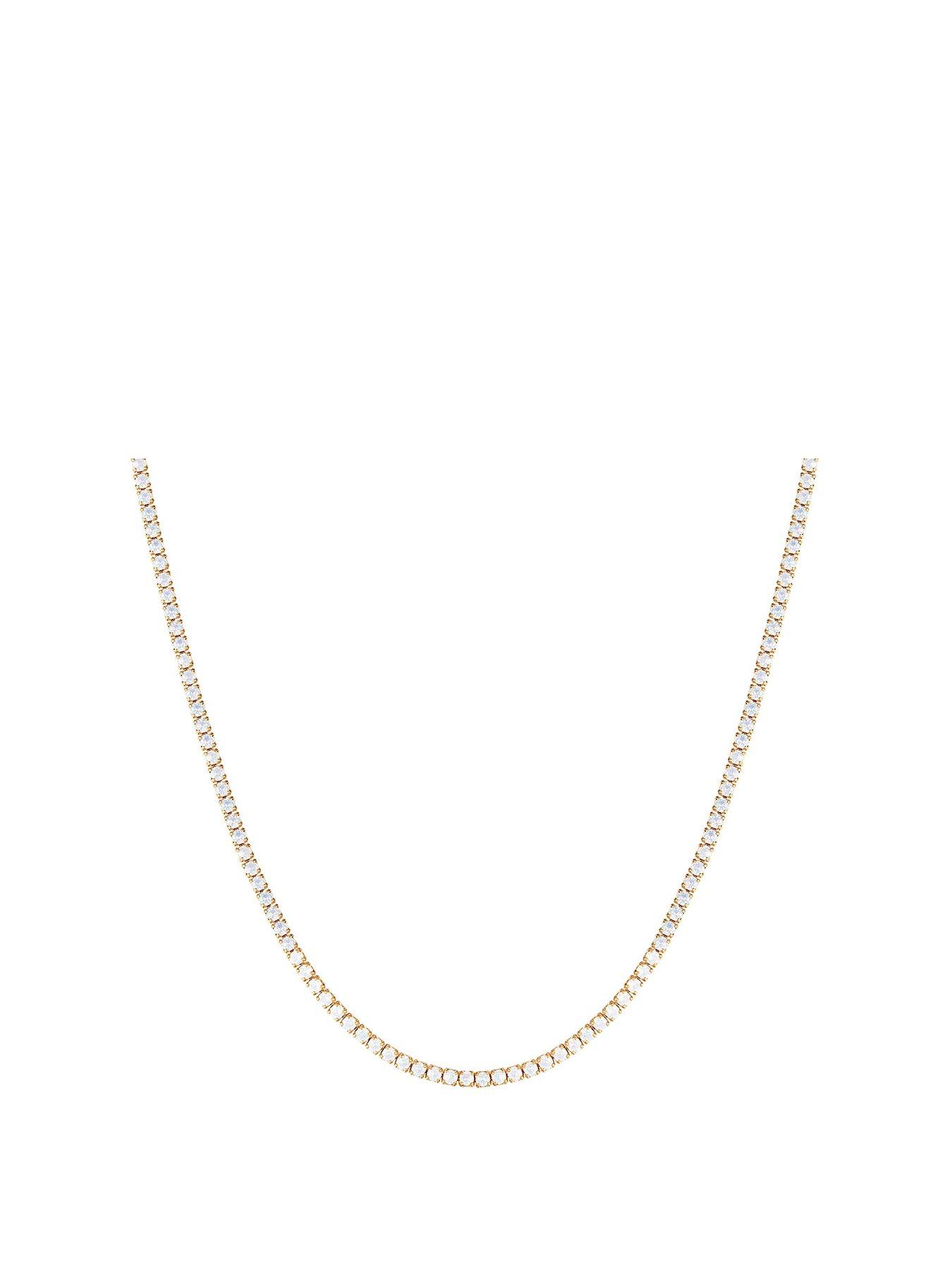 GOLD VERMEIL STERLING COLLAR NECKLACE