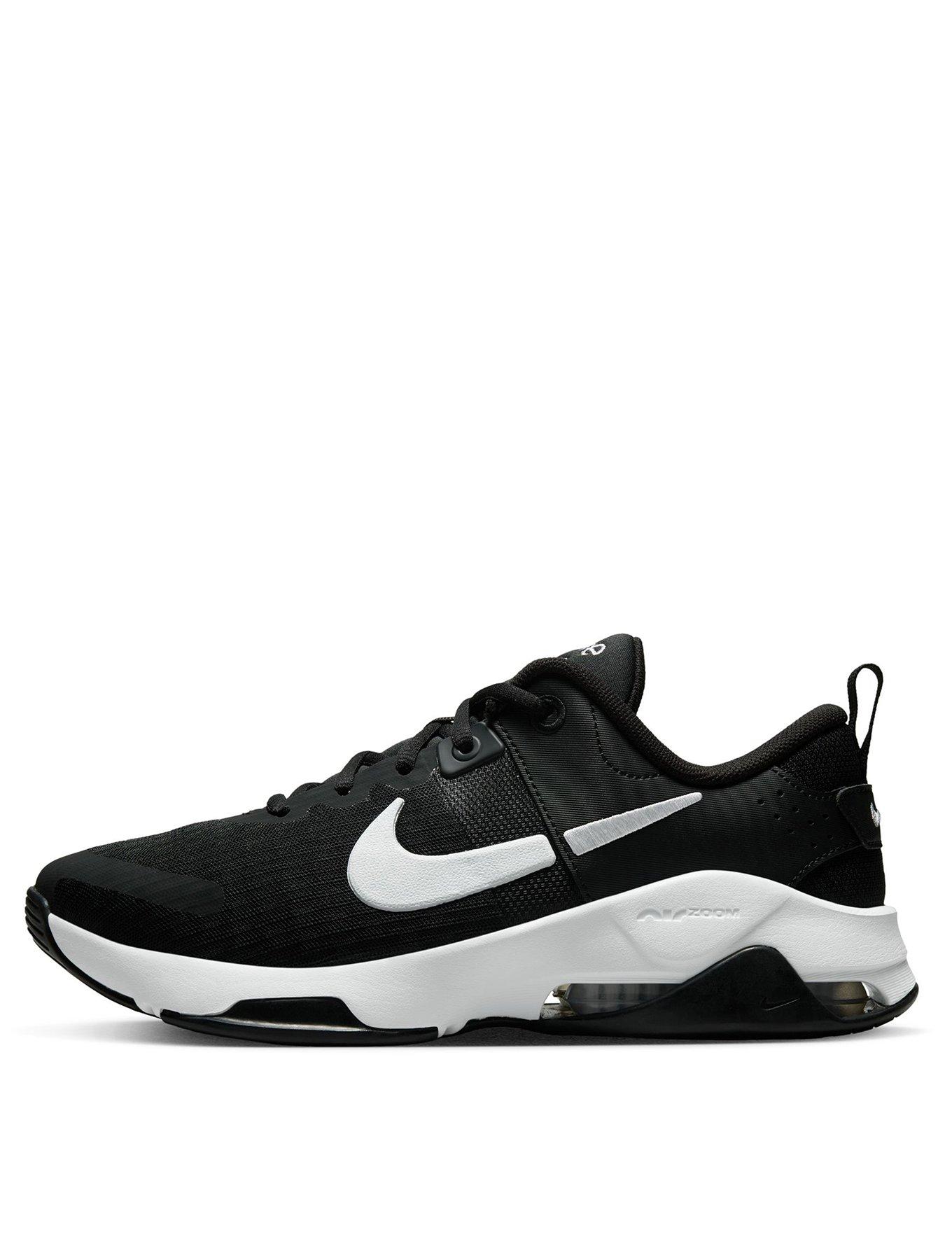  Nike Women's Air Max INTRLK Lite Shoes,  Black/White/Anthracite, 8