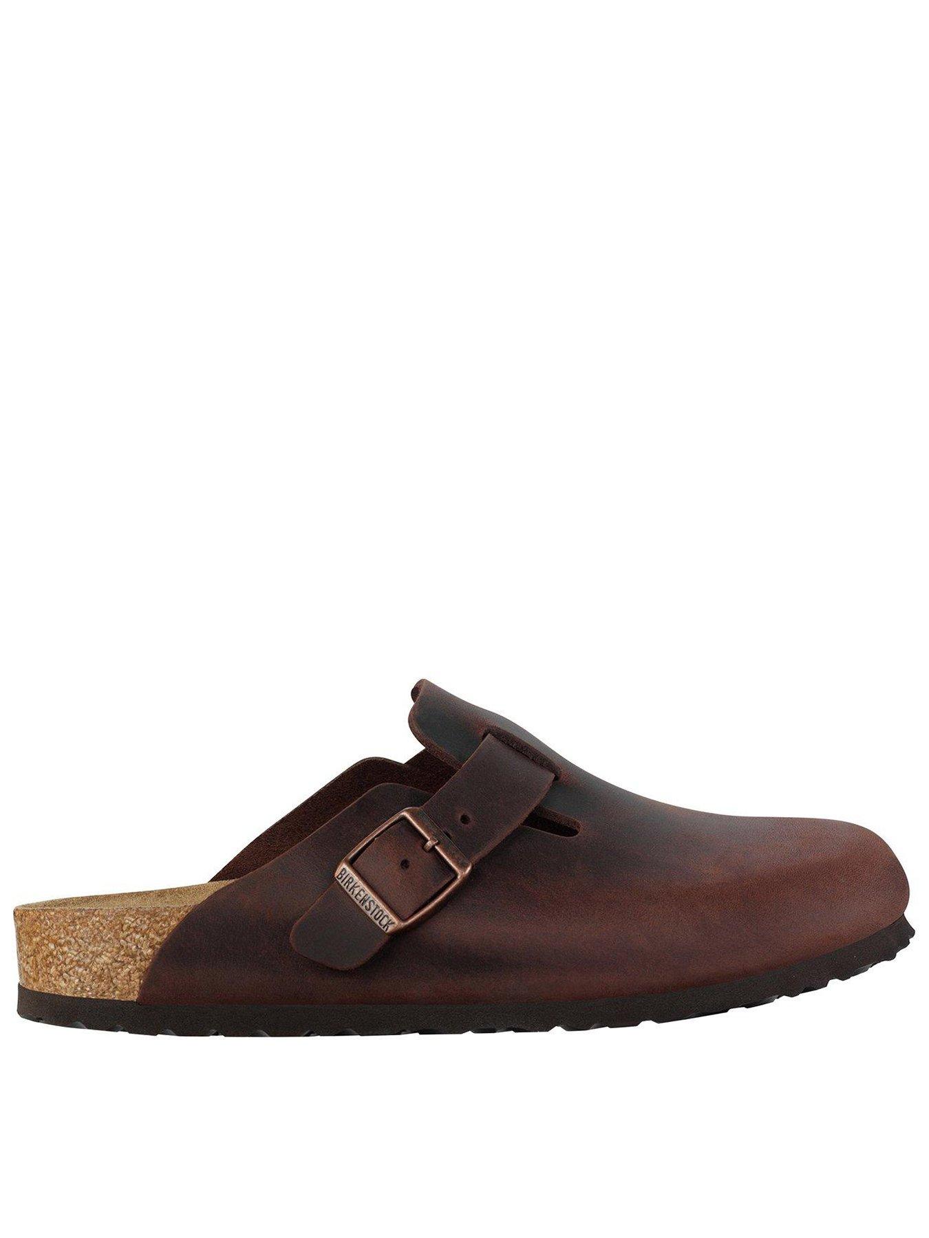 Image 2 of 4 of Birkenstock Mens Boston Oiled Leather Slip On - Habanna