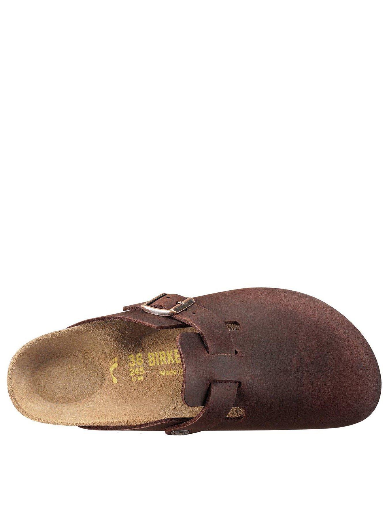Image 4 of 4 of Birkenstock Mens Boston Oiled Leather Slip On - Habanna