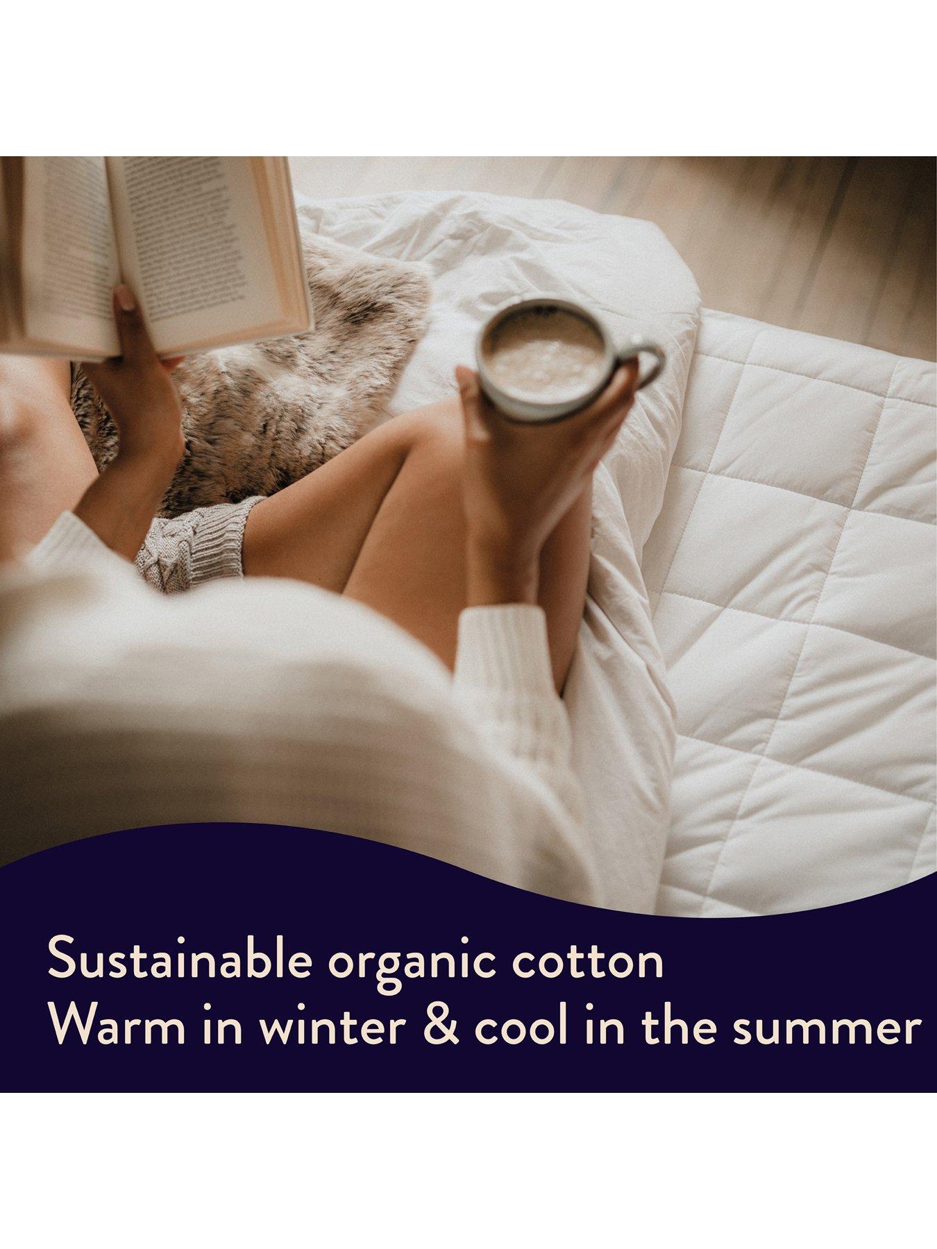 Dreamland Snowed In Cotton Electric Mattress Protector Very.co.uk
