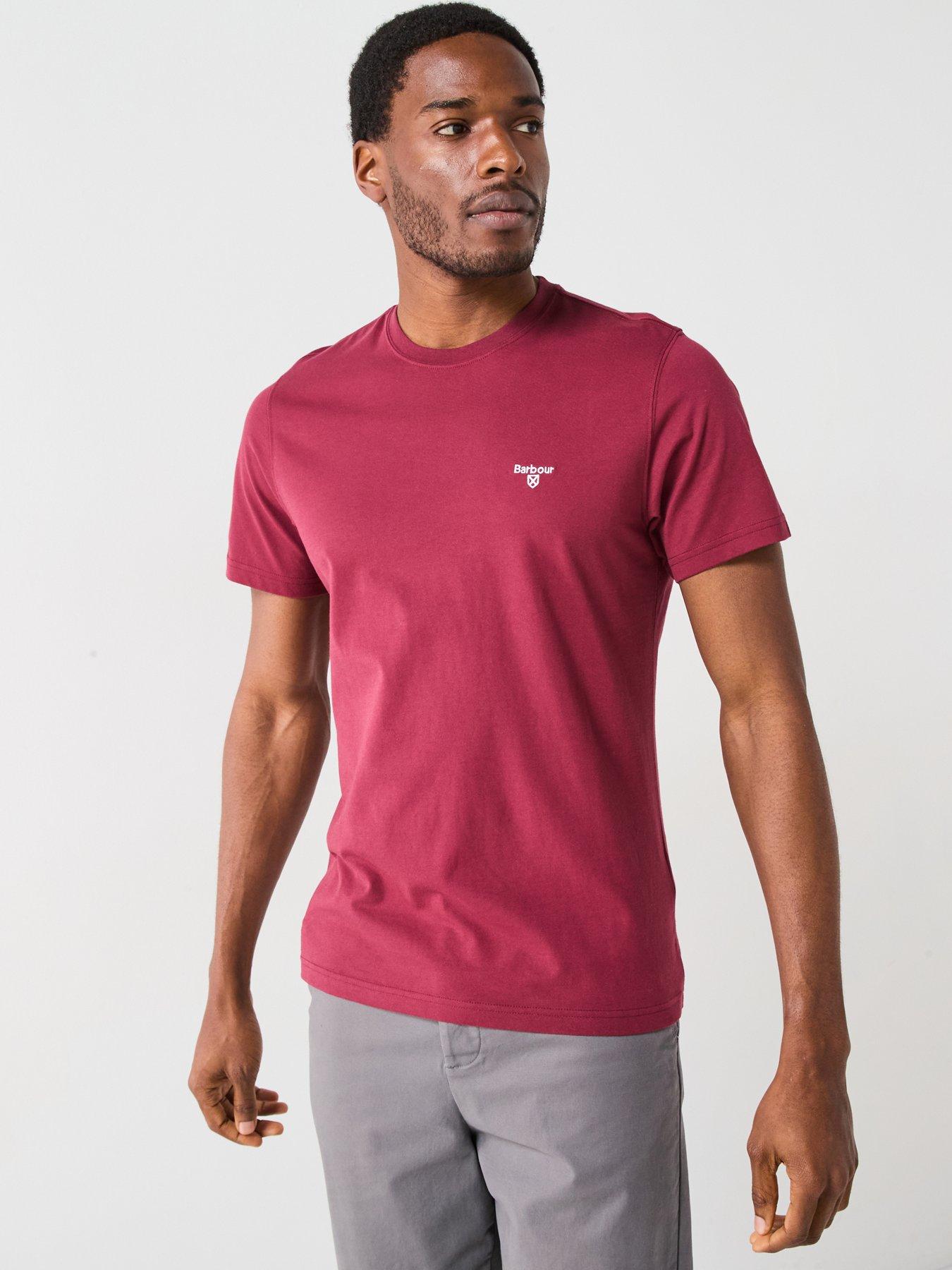 Barbour Essential Sports T-Shirt - Red