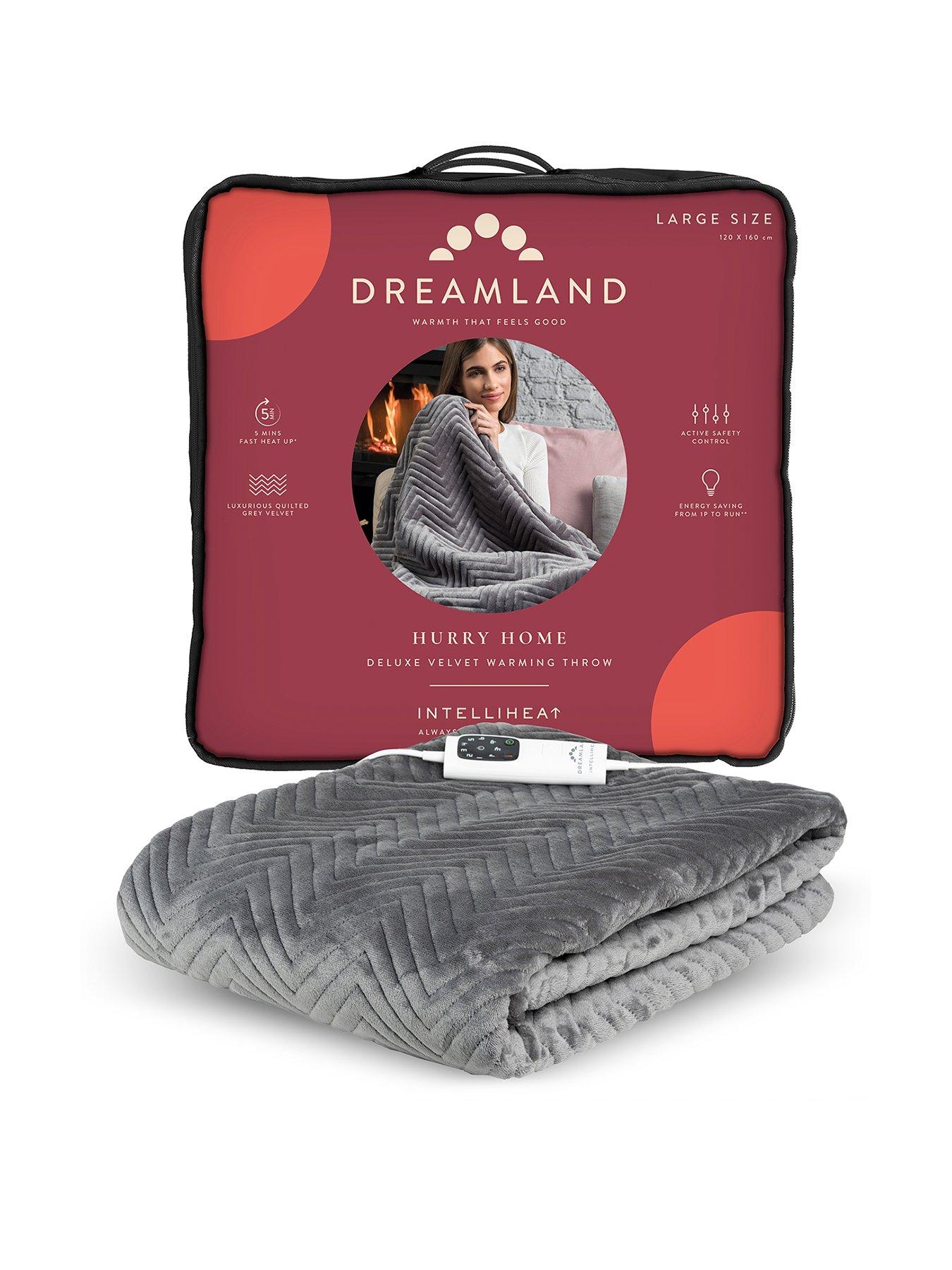 Dreamland luxury heated online throw