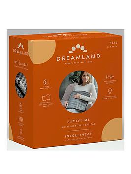 Product photograph of Dreamland Revive Me Heat Pad - White from very.co.uk