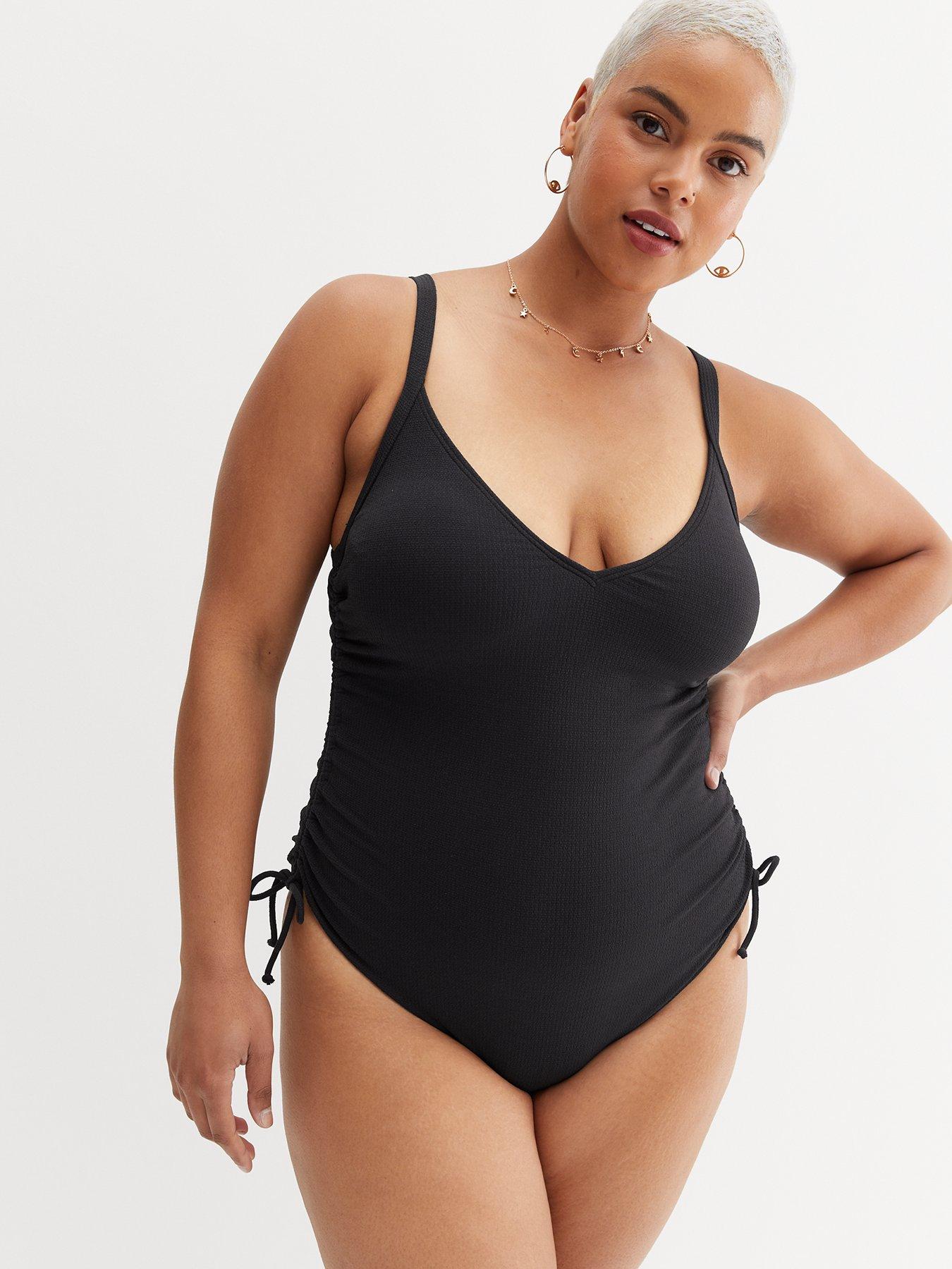 st john's bay plus size swimwear