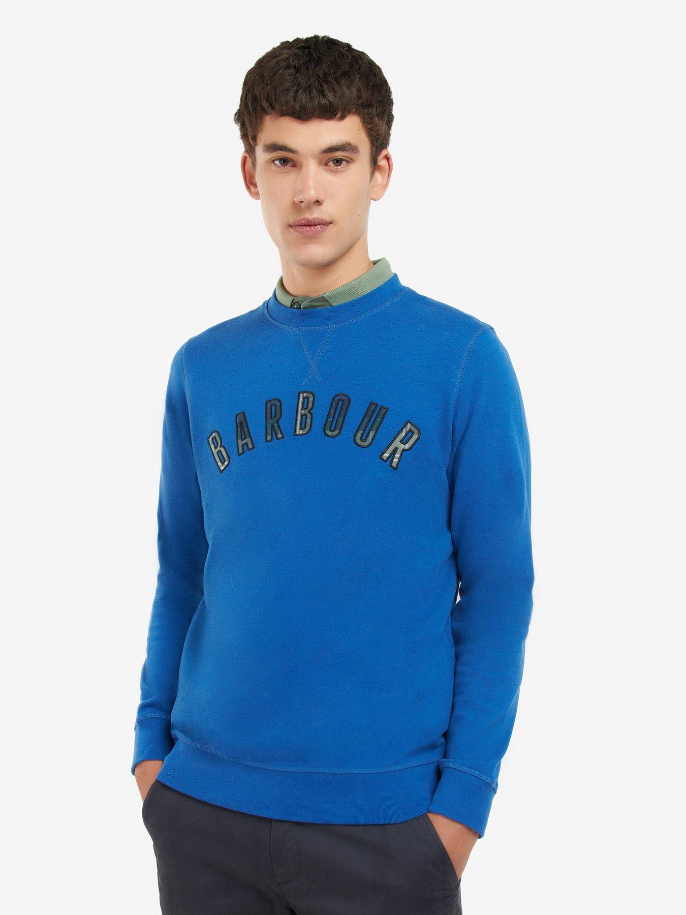 Barbour Debson Crew Neck Sweatshirt Blue