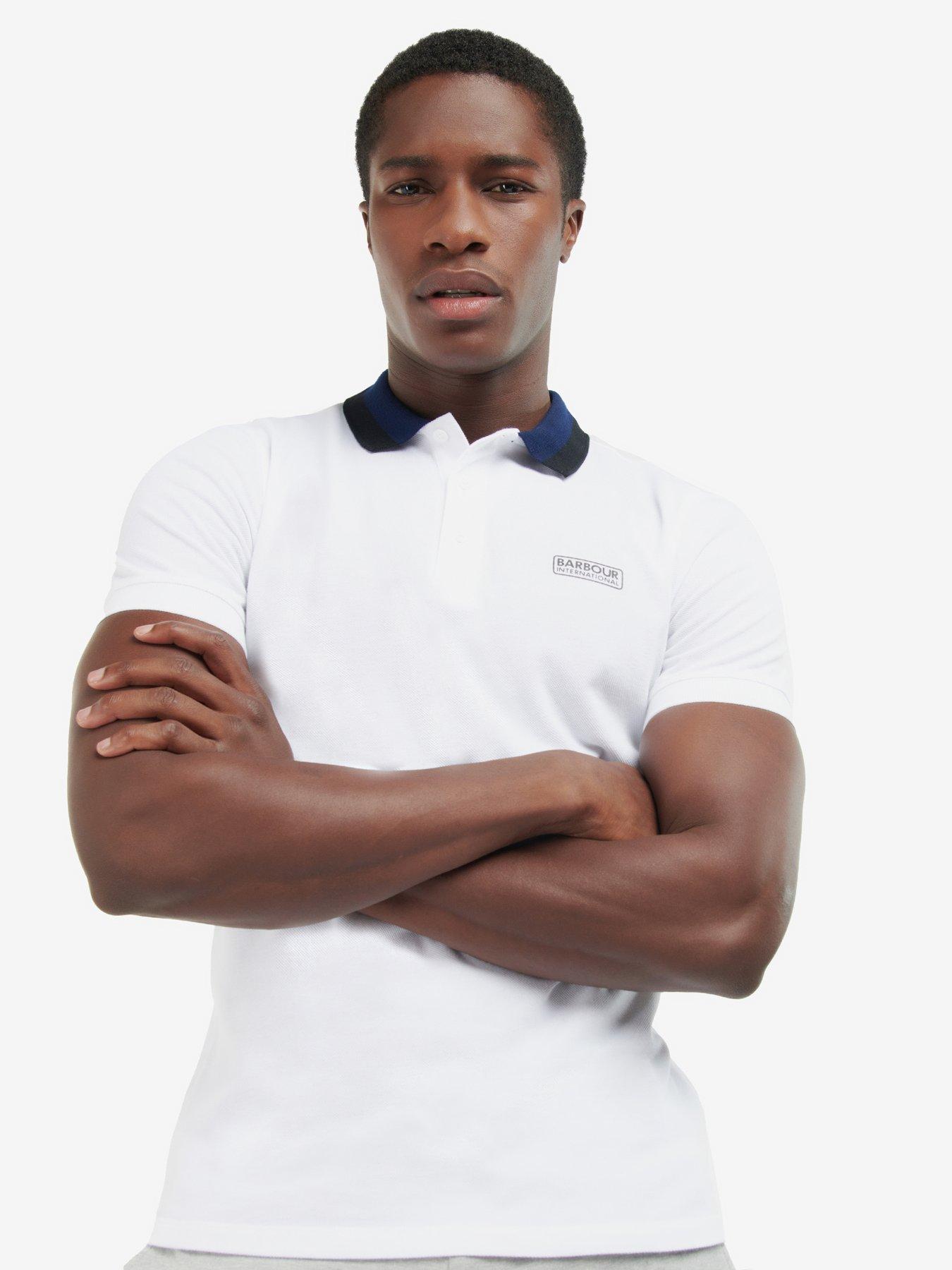 White barbour clearance polo