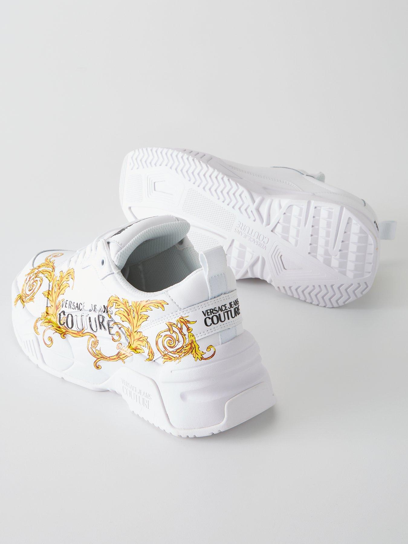 Versace trainers clearance womens white