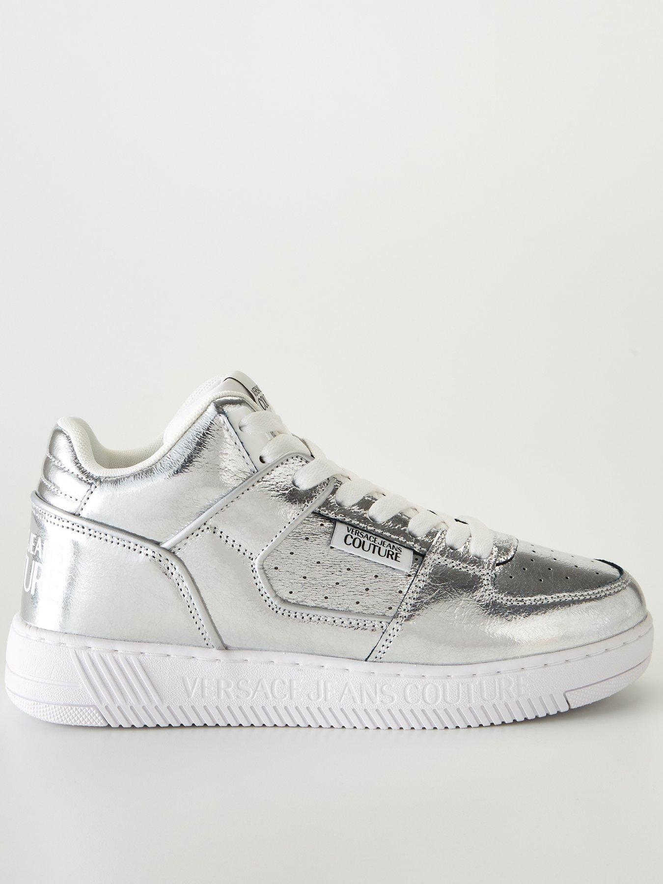 Reebok high sale tops 80s plata