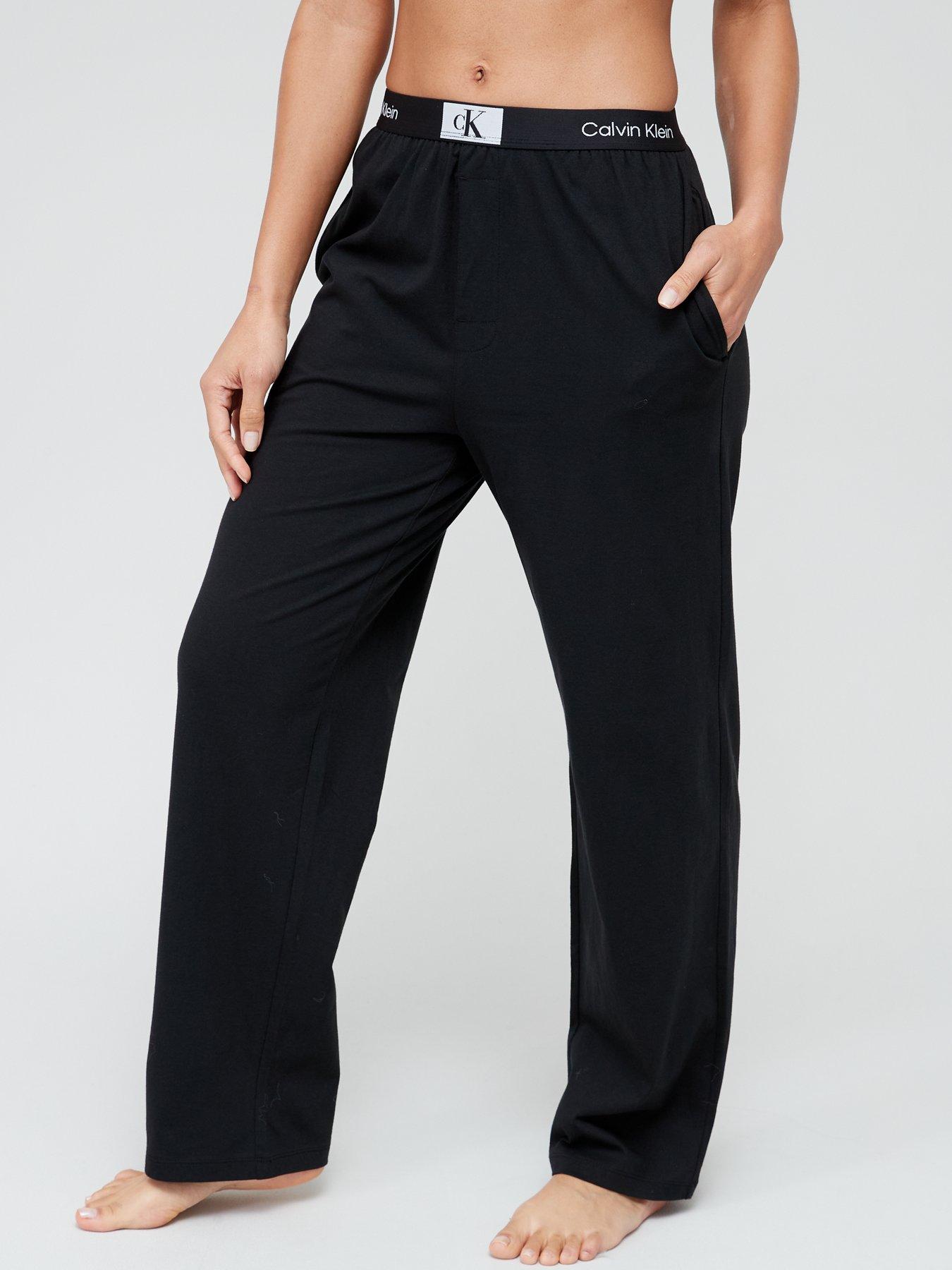 Womens calvin klein lounge on sale pants