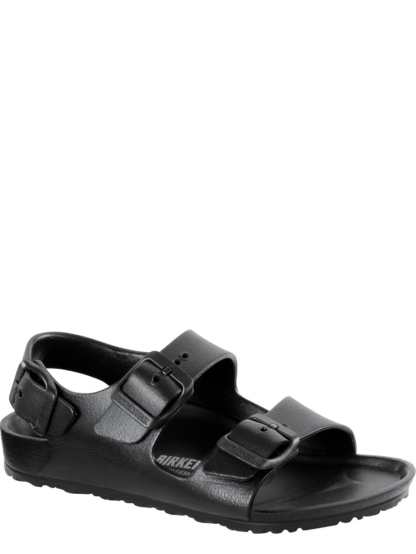 Birkenstock Milano Eva Kids Black Sandal | Very.co.uk