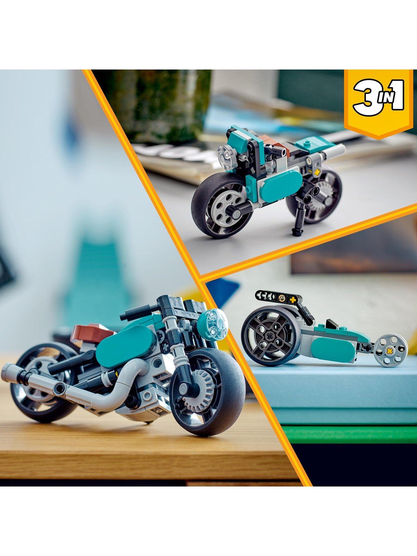 Vintage Motorcycle 31135, Creator 3-in-1