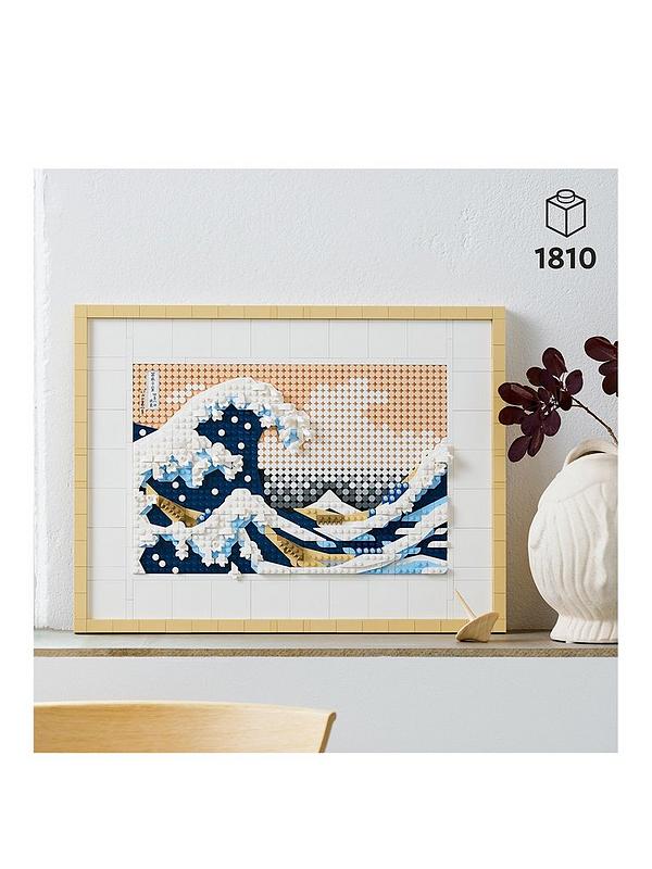 Image 1 of 6 of LEGO ART Hokusai &ndash; The Great Wave Craft Set 31208