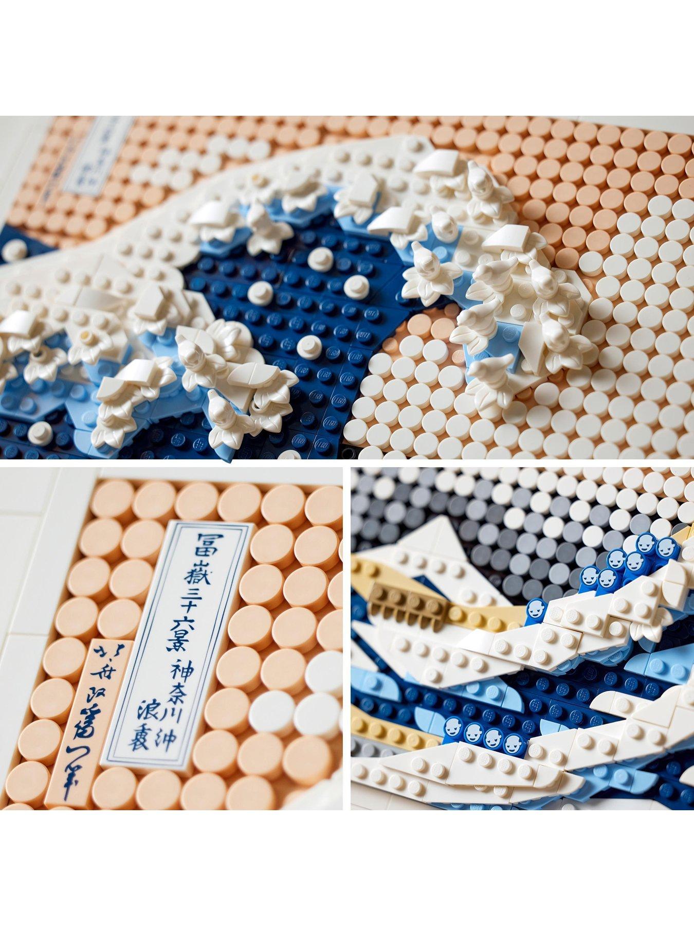 Image 2 of 7 of LEGO ART Hokusai &ndash; The Great Wave Craft Set 31208