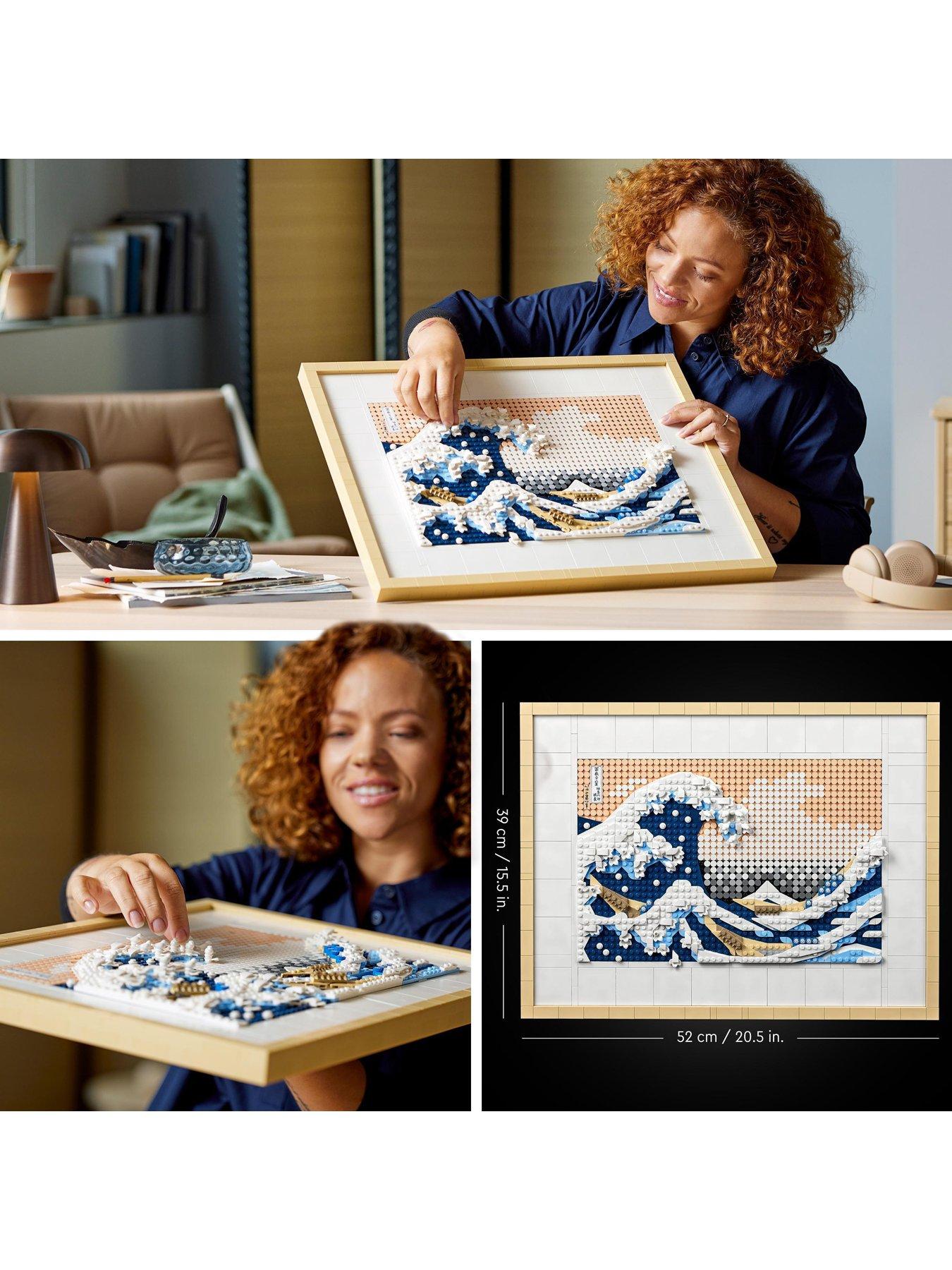 Image 4 of 7 of LEGO ART Hokusai &ndash; The Great Wave Craft Set 31208