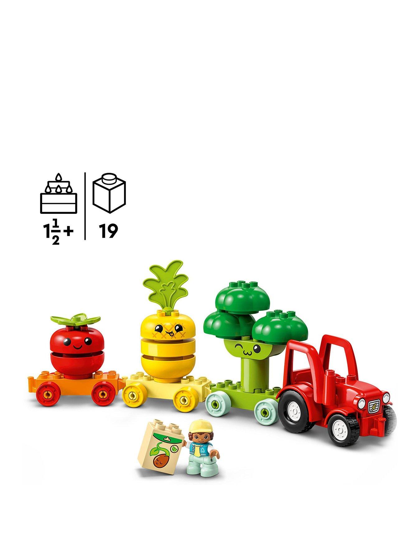 LEGO DUPLO My First Fruit and Vegetable Tractor Toy 10982