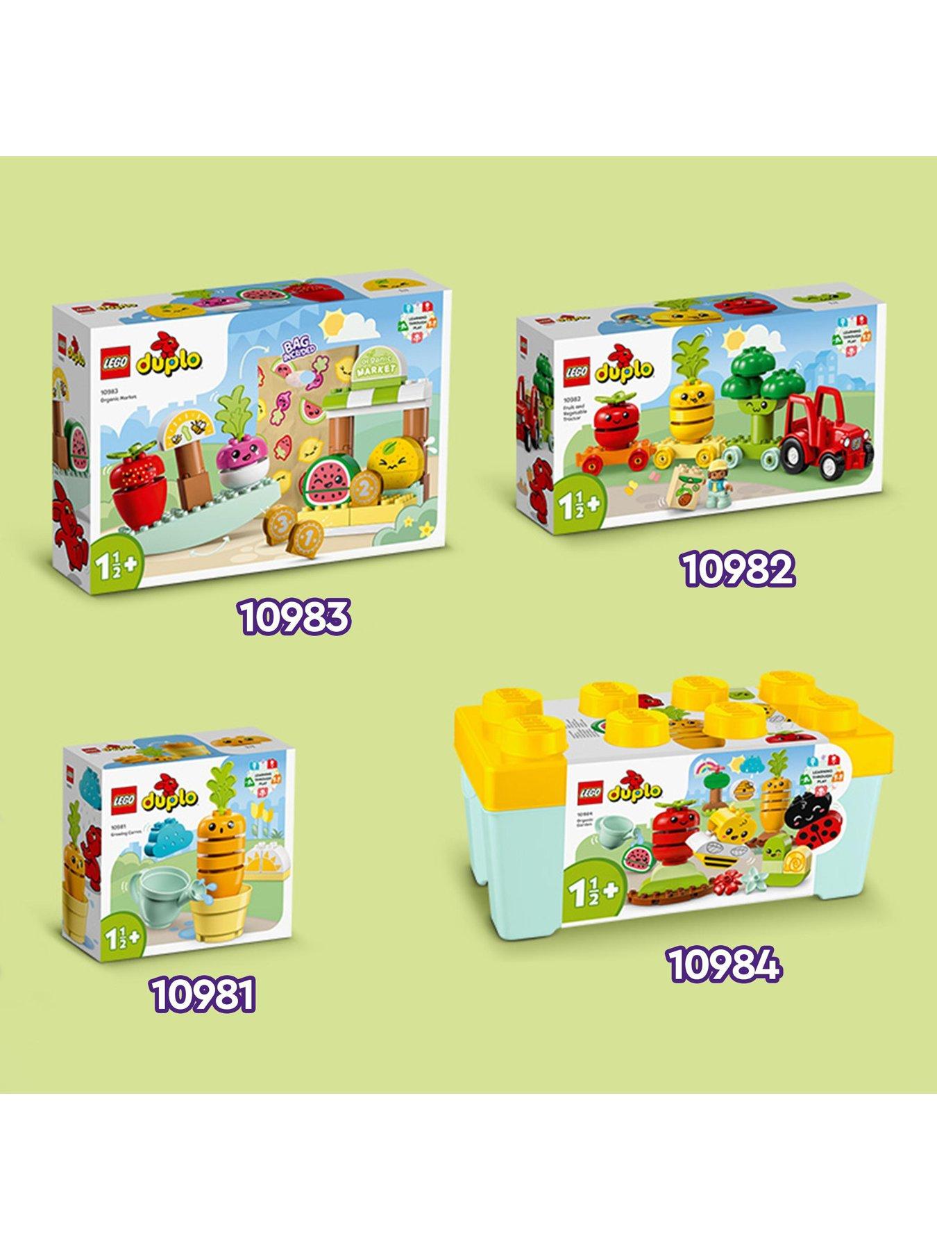 Lego Duplo Building Blocks How to make Animals and Fruits 