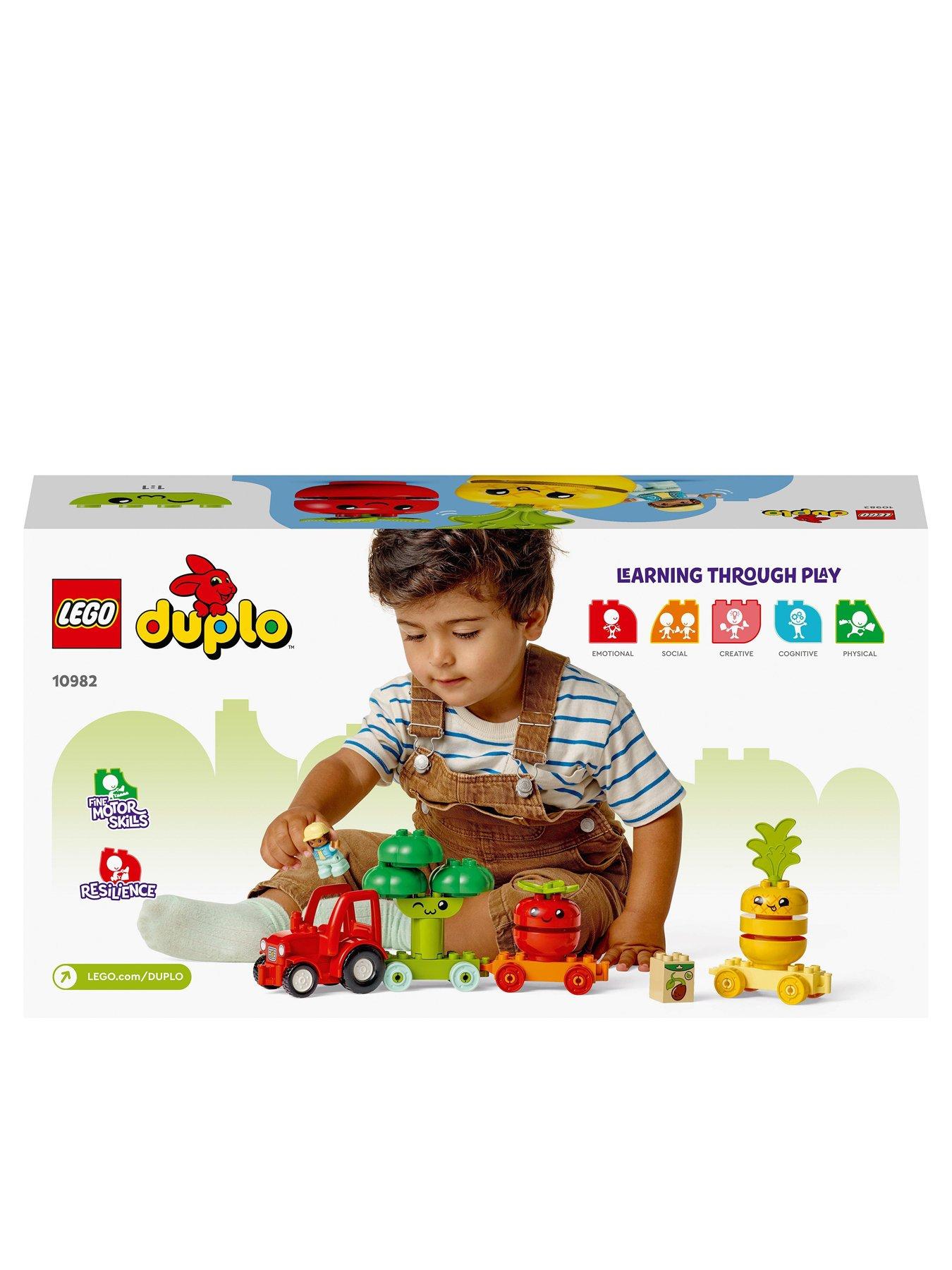 LEGO Duplo Fruit and Vegetable Tractor Toy Set 10982 Very