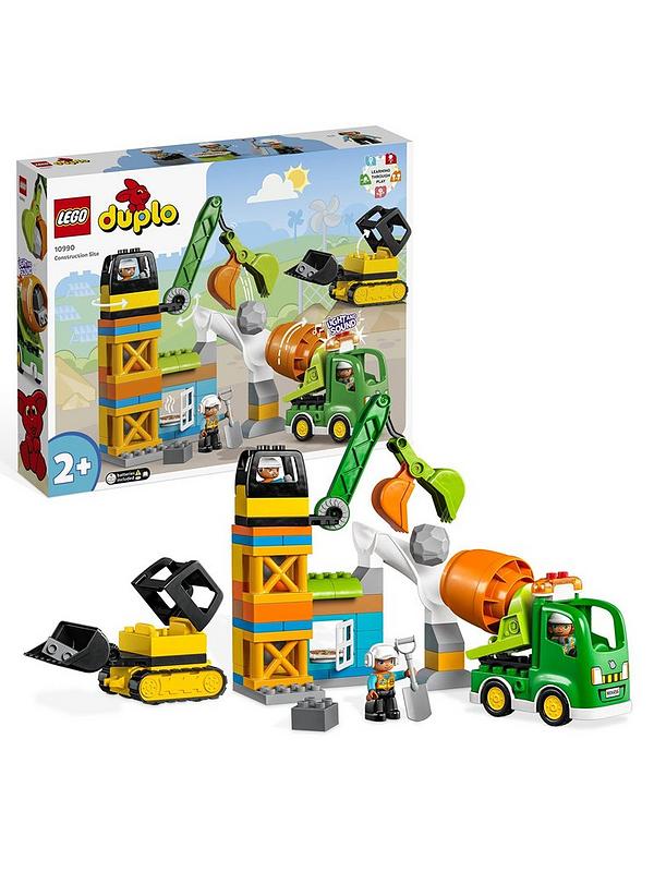 Image 1 of 7 of LEGO Duplo Construction Site Building Toy 10990