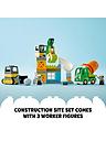 Image thumbnail 4 of 7 of LEGO Duplo Construction Site Building Toy 10990