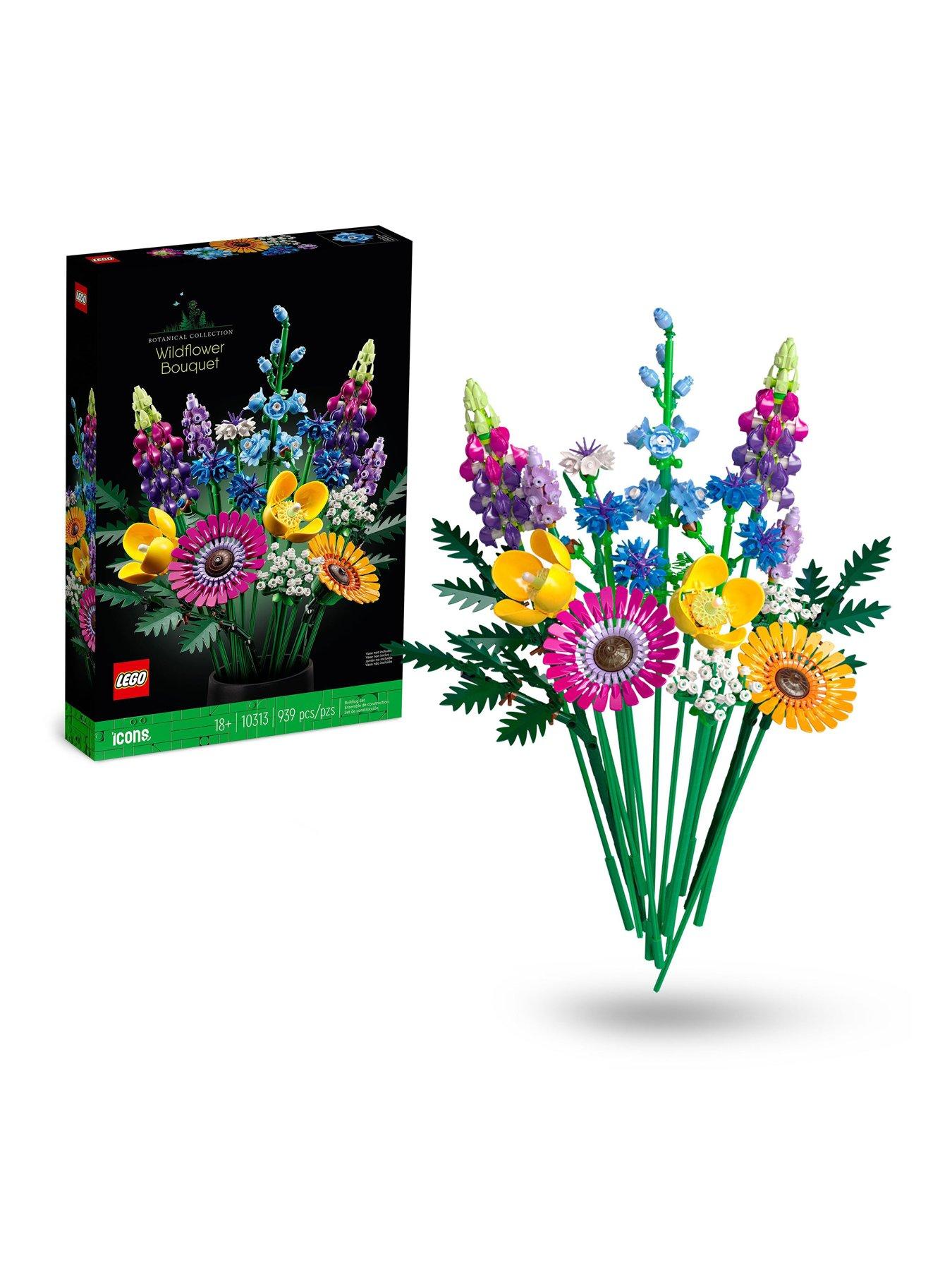 lego icons botanicals wildflower bouquet 10313