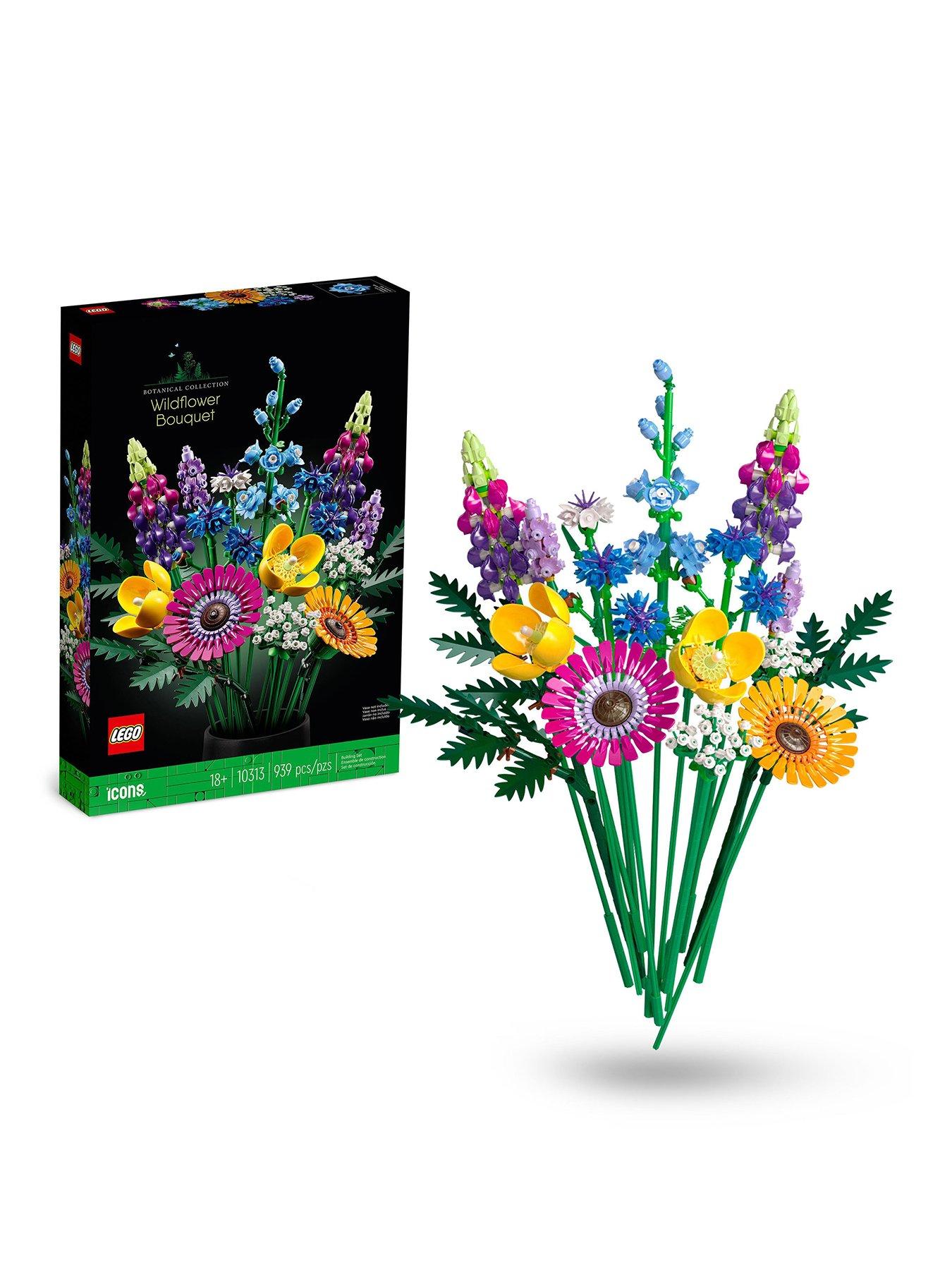 Lego Botanical Collection top Wildflower Bouquet 10313