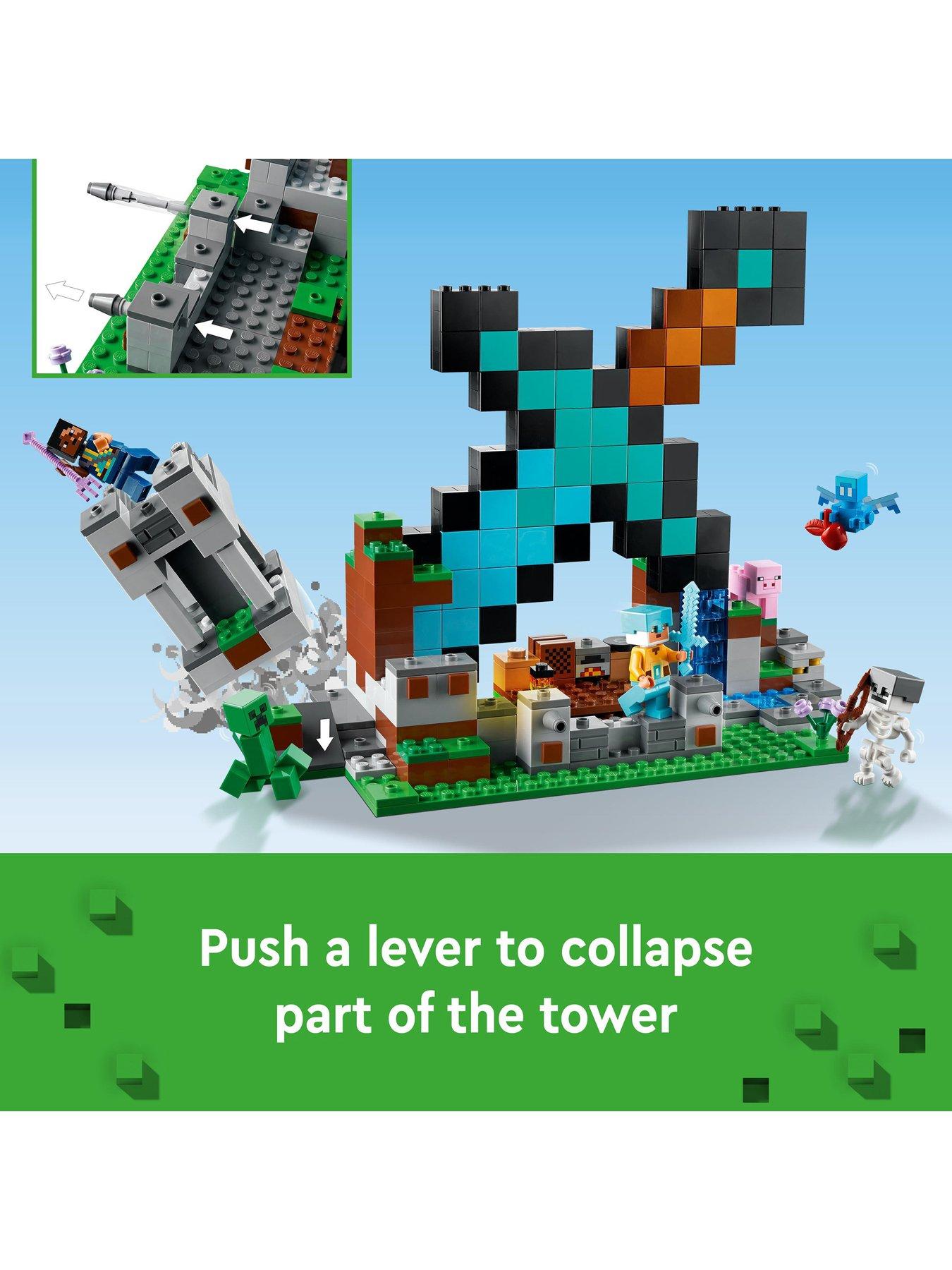 Lego minecraft sword new arrivals