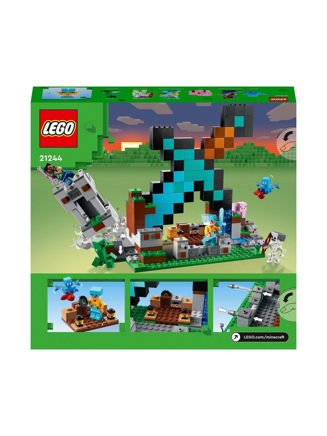 Minecraft best sale lego diamond