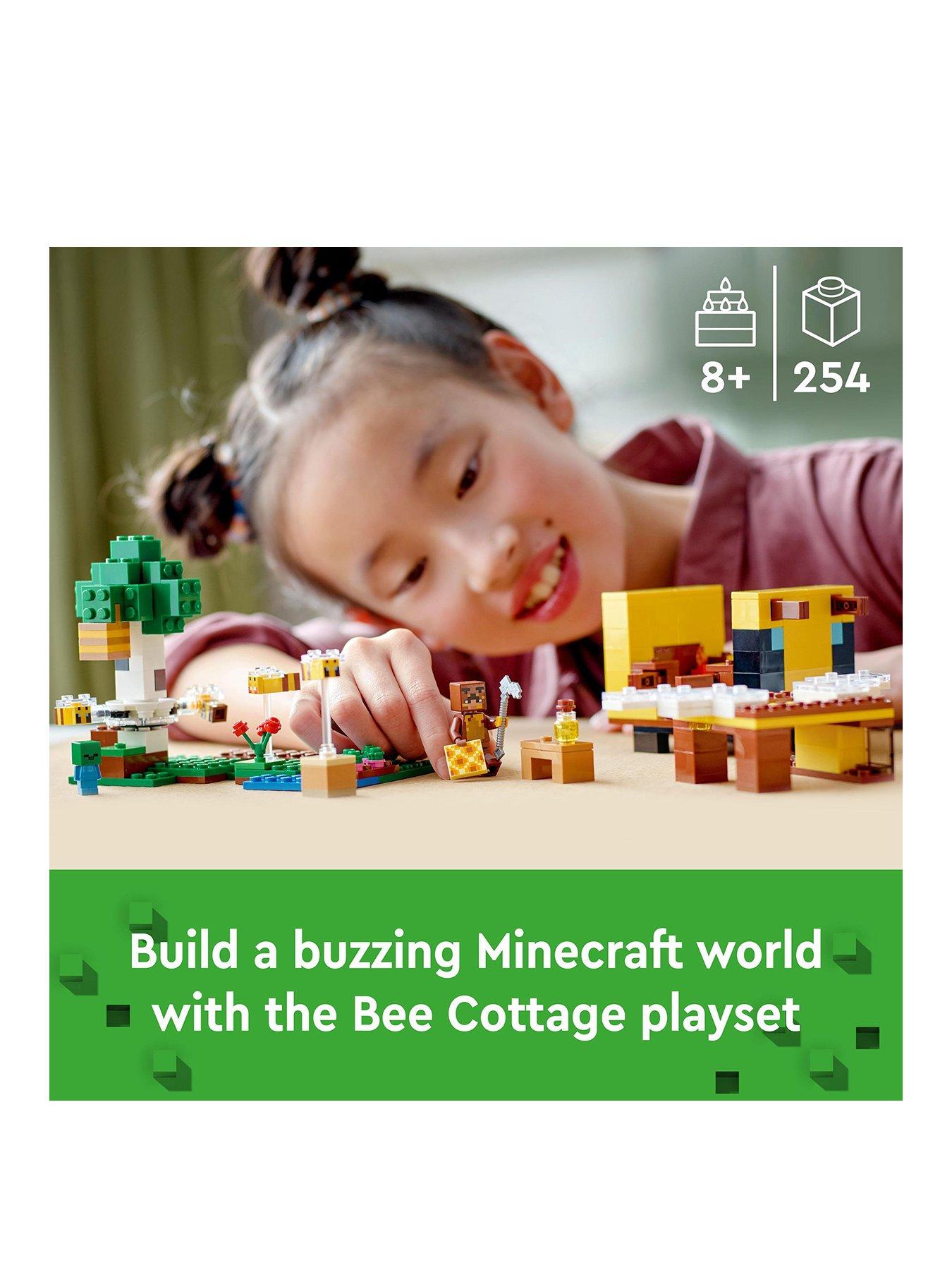 LEGO Minecraft The Bee Cottage Building Toy 21241 | Very.co.uk