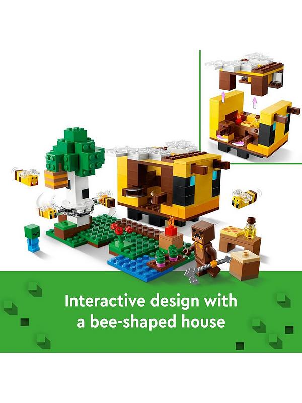 Image 3 of 7 of LEGO Minecraft The Bee Cottage Building Toy 21241