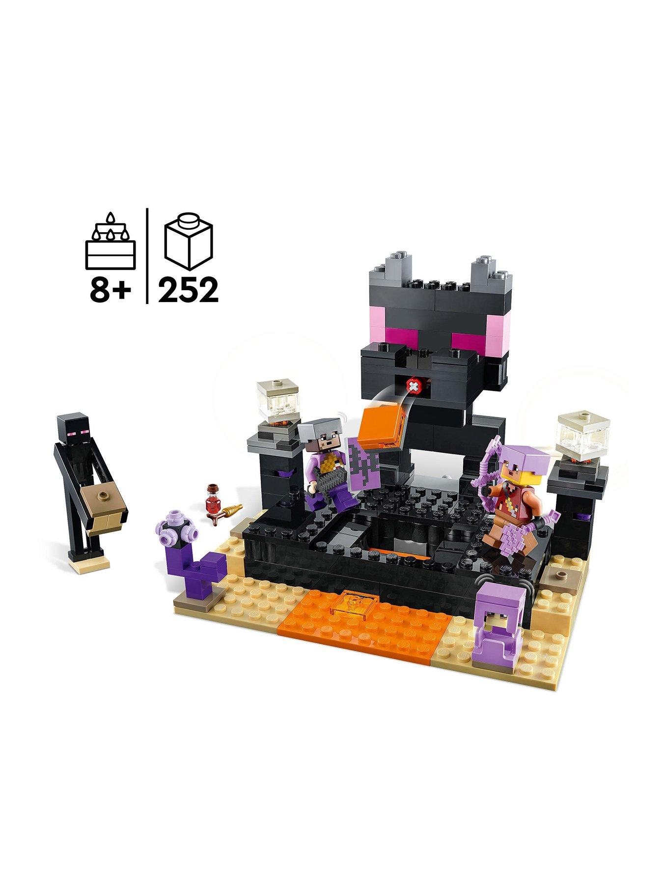 LEGO Minecraft The End Arena Battle Playset 21242 | Very.co.uk